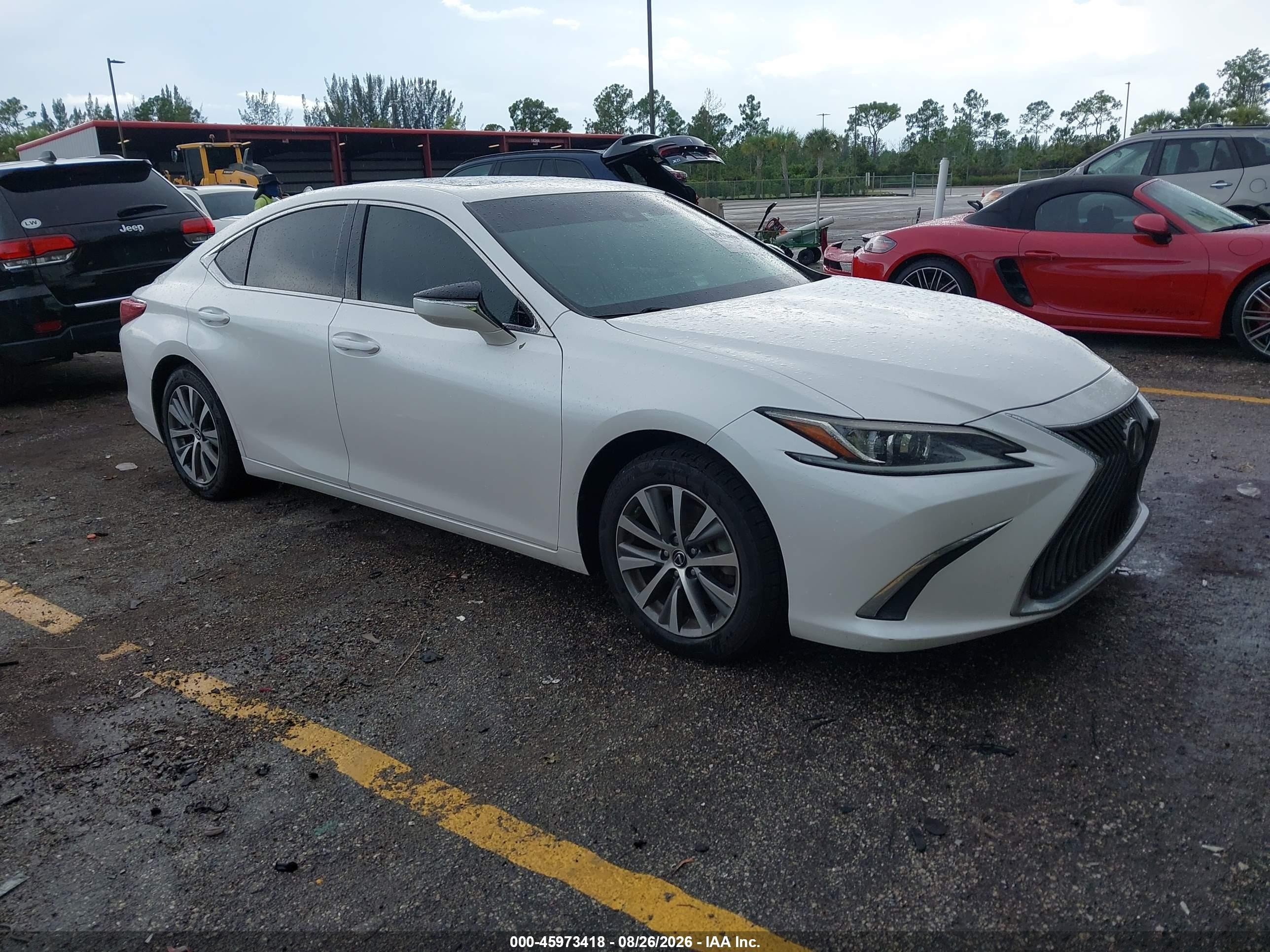 2019 Lexus ES 350 VIN 58ABZ1B19KU009662 — IAAI salvage auction photo
