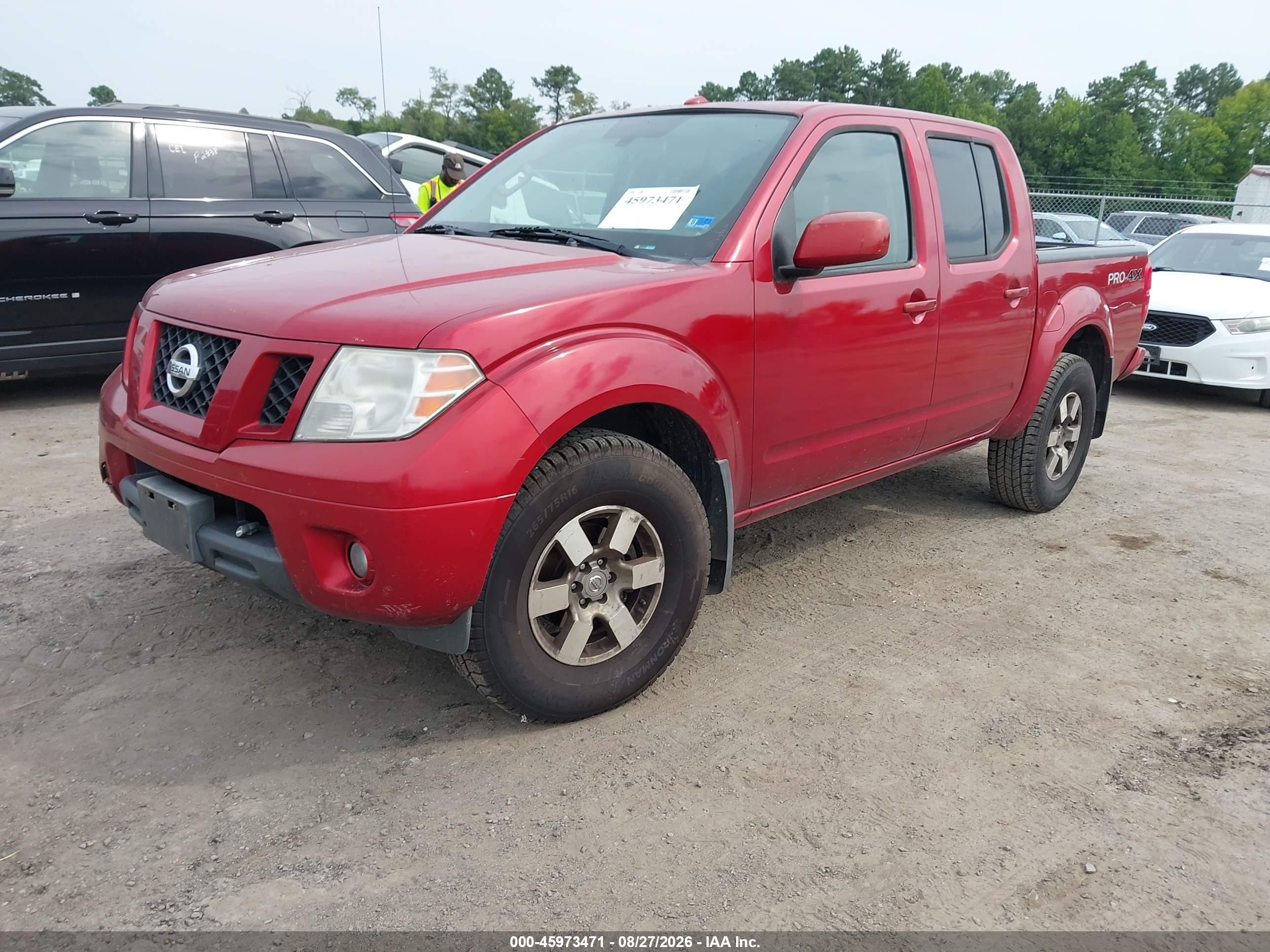 2012 Nissan Navara (frontier) VIN 1N6AD0EV6CC441368 IAAI salvage auction — Side, Salvage (Virginia), sold $1,000 on 2026-09-16 (photo 2)