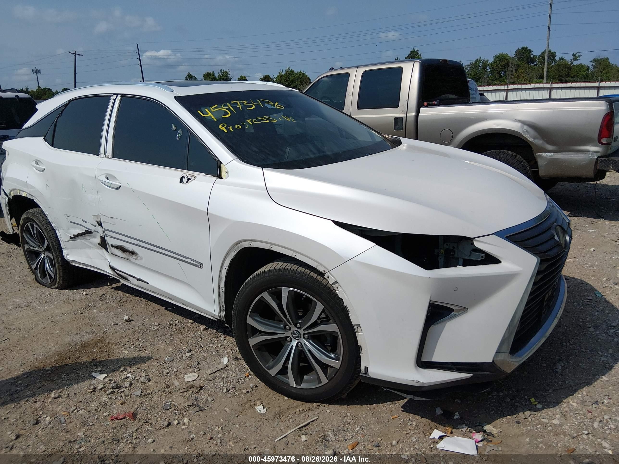 2019 Lexus RX 350 VIN 2T2ZZMCA5KC119188 — IAAI salvage auction photo