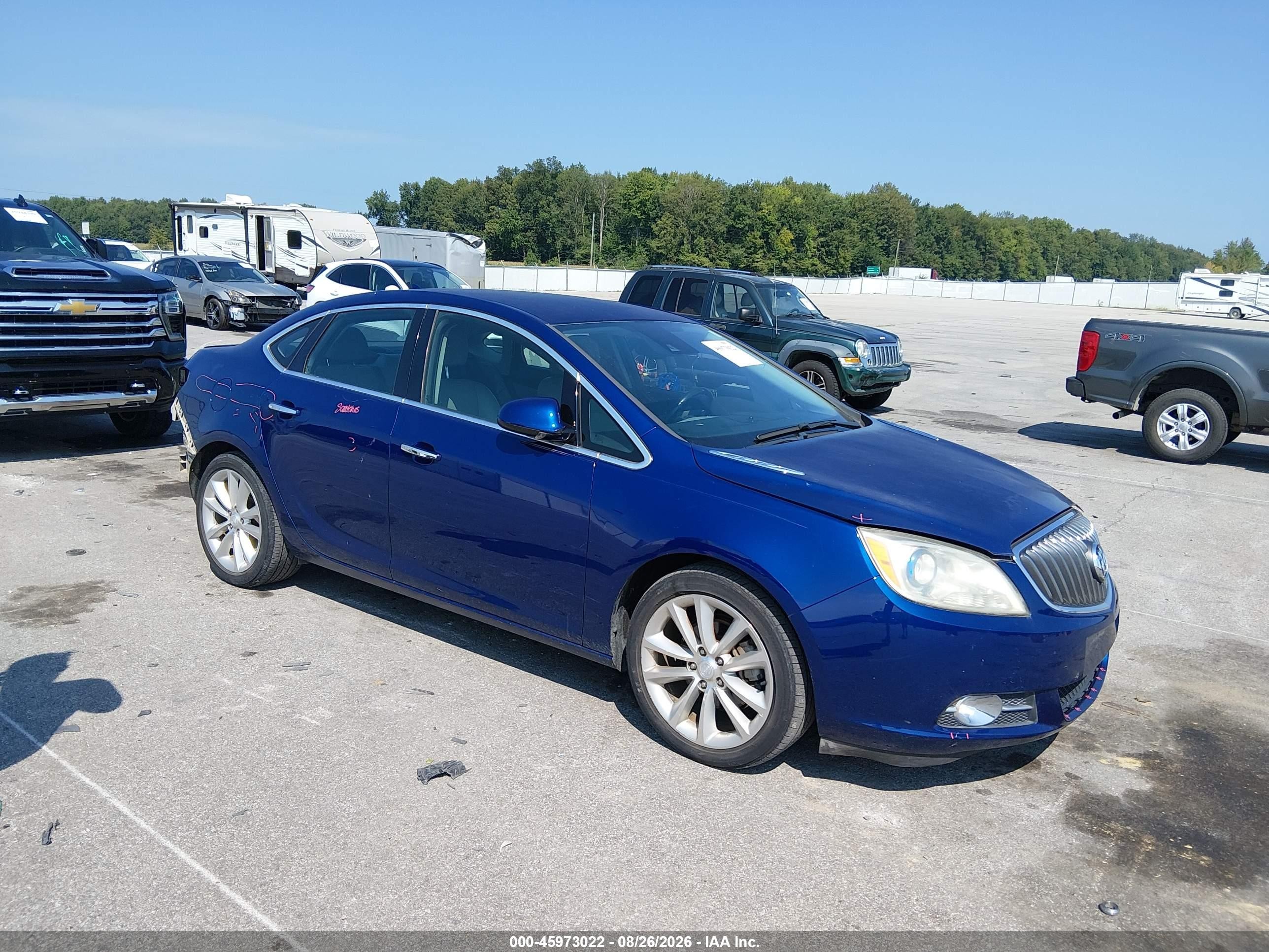 2014 Buick Verano VIN 1G4PR5SK2E4182022 IAAI salvage auction — Rear End, Salvage (Indiana), sold $650 on 2026-10-02 (photo 1)