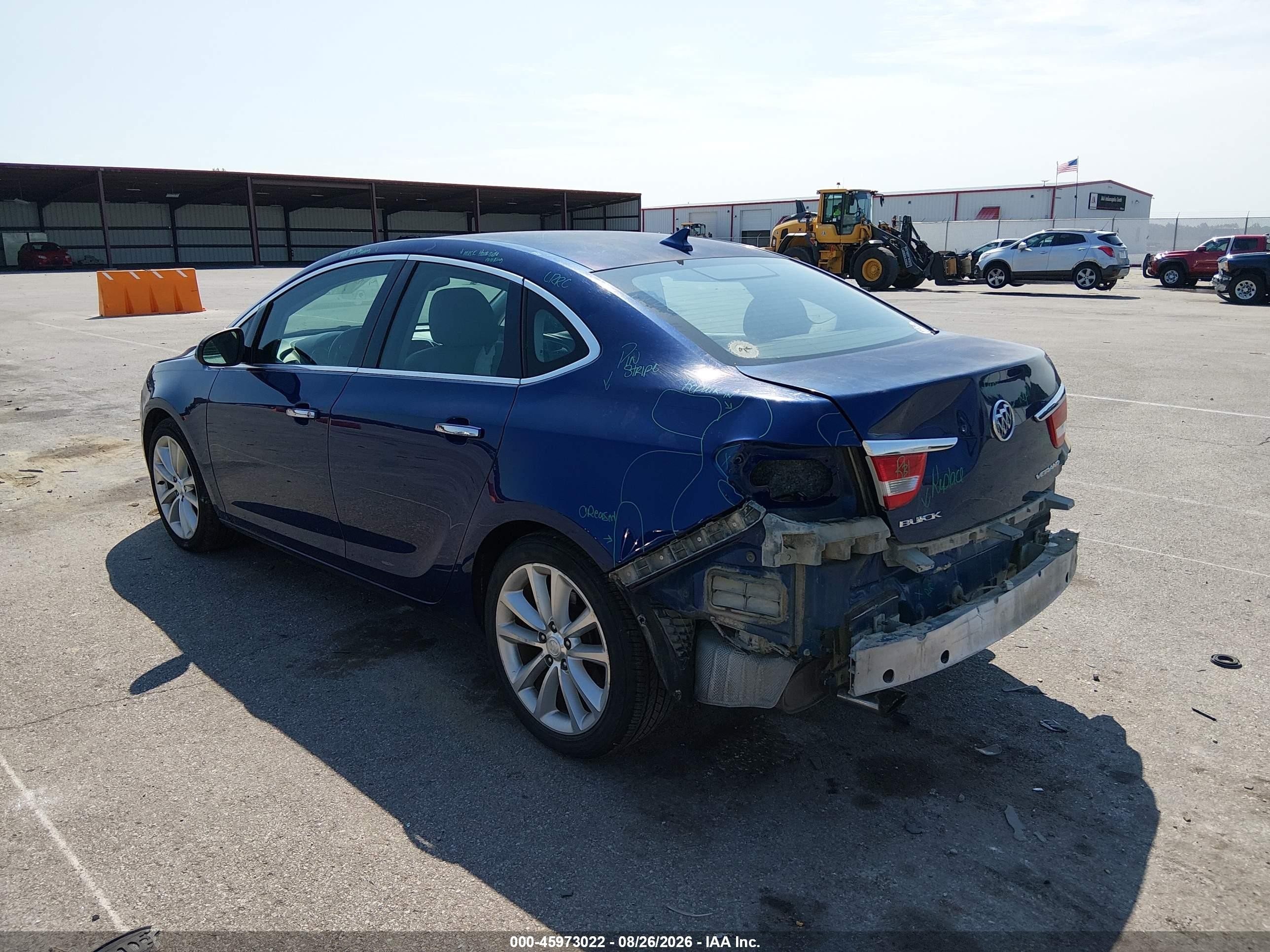 2014 Buick Verano VIN 1G4PR5SK2E4182022 IAAI salvage auction — Rear End, Salvage (Indiana), sold $650 on 2026-10-02 (photo 3)