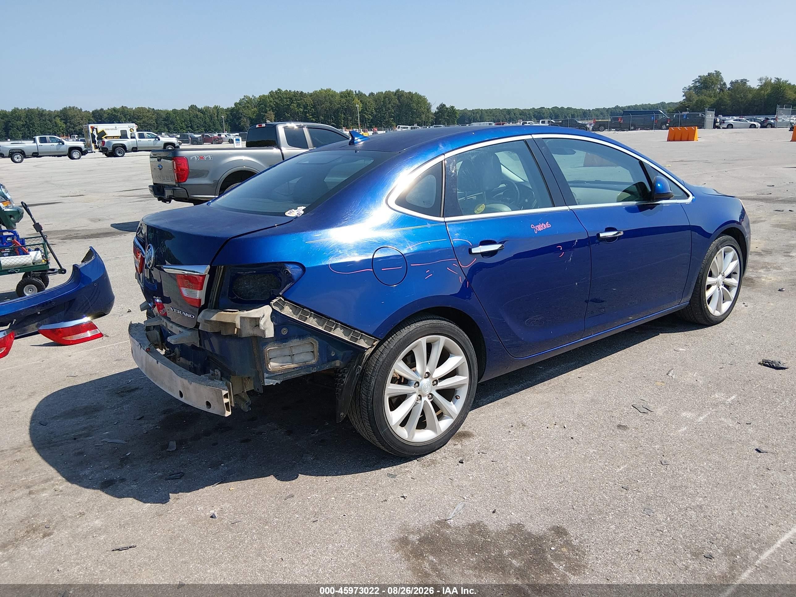 2014 Buick Verano VIN 1G4PR5SK2E4182022 IAAI salvage auction — Rear End, Salvage (Indiana), sold $650 on 2026-10-02 (photo 4)