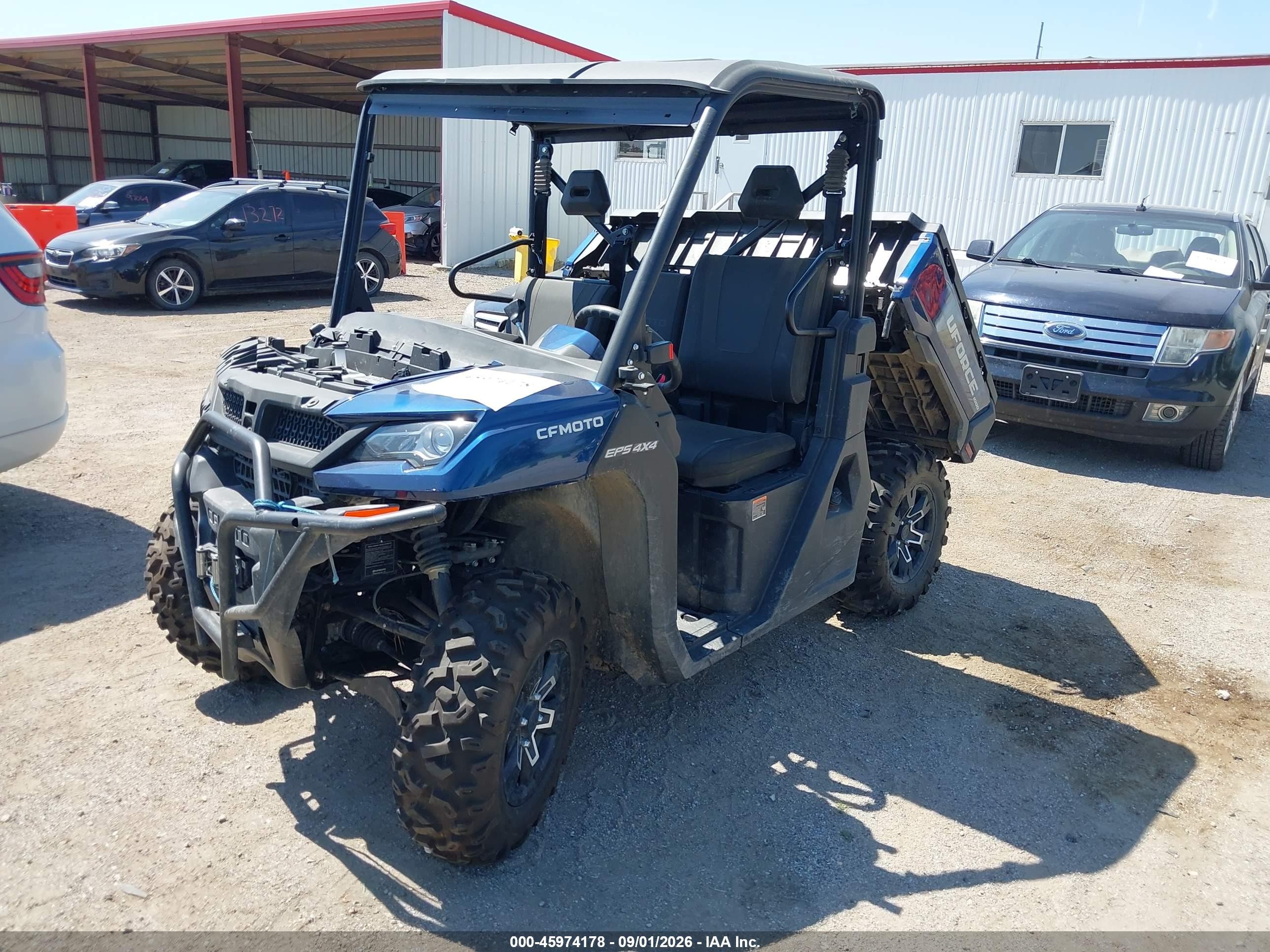 2024 Cf Moto Uforce VIN LCELV1Z2XR6005046 IAAI salvage auction — Suspension, Salvage (Nebraska), sold $3,200 on 2026-09-24 (photo 2)