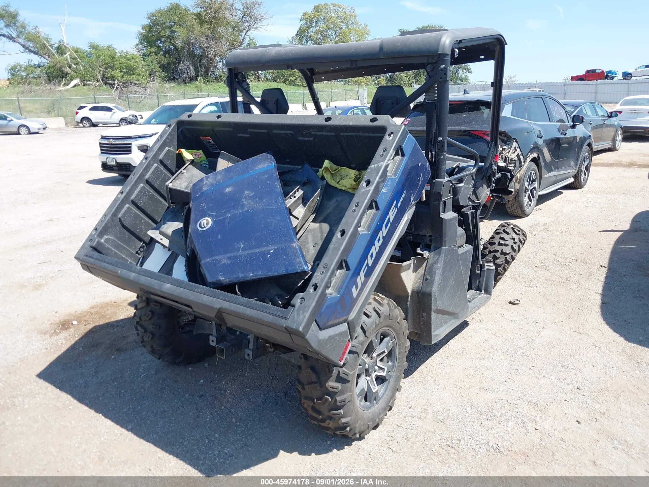 2024 Cf Moto Uforce VIN LCELV1Z2XR6005046 IAAI salvage auction — Suspension, Salvage (Nebraska), sold $3,200 on 2026-09-24 (photo 4)