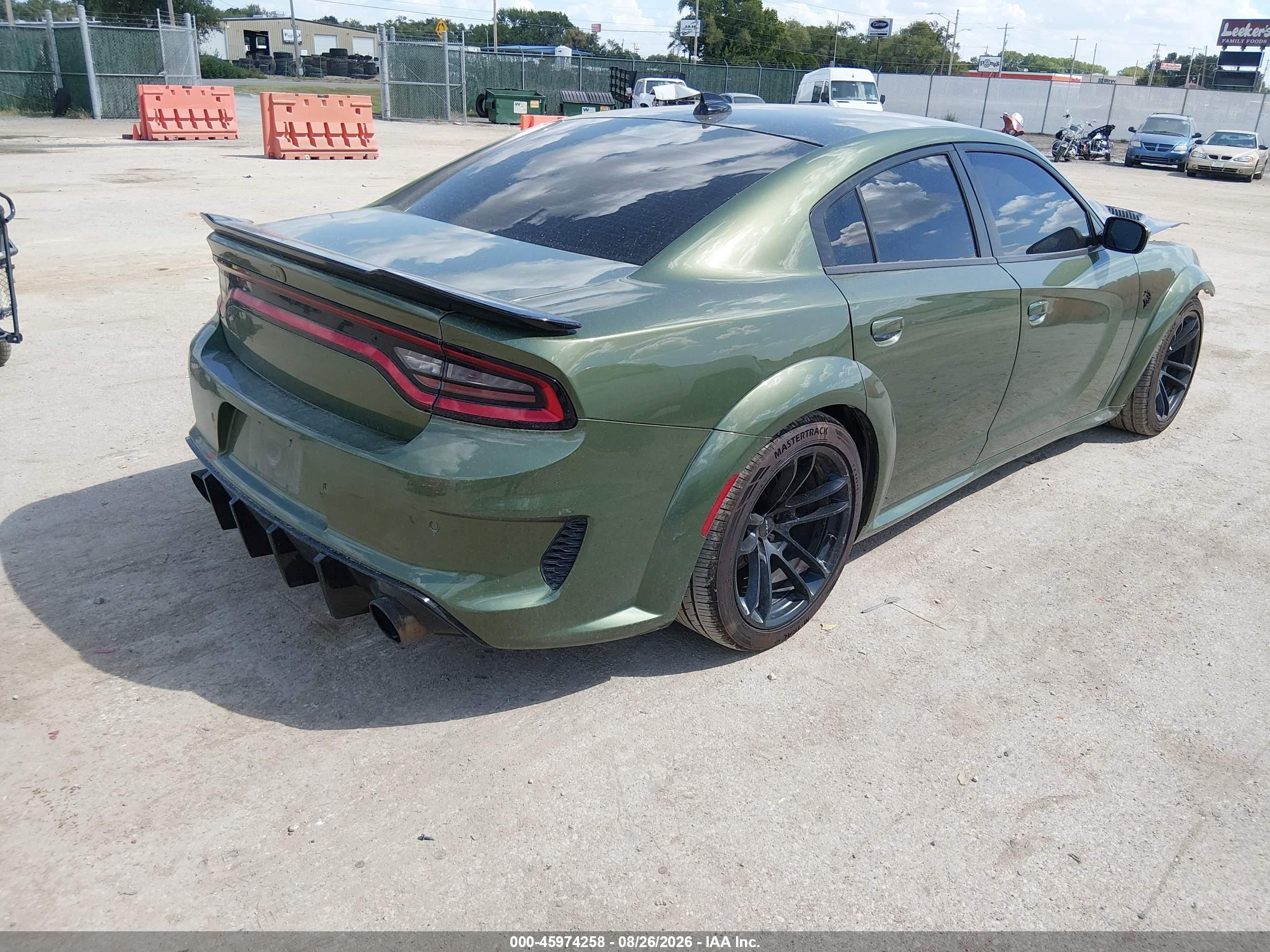 2020 Dodge Charger VIN 2C3CDXL97LH211351 IAAI salvage auction — Front End, Salvage (Kansas), sold $31,750 on 2026-09-11 (photo 4)