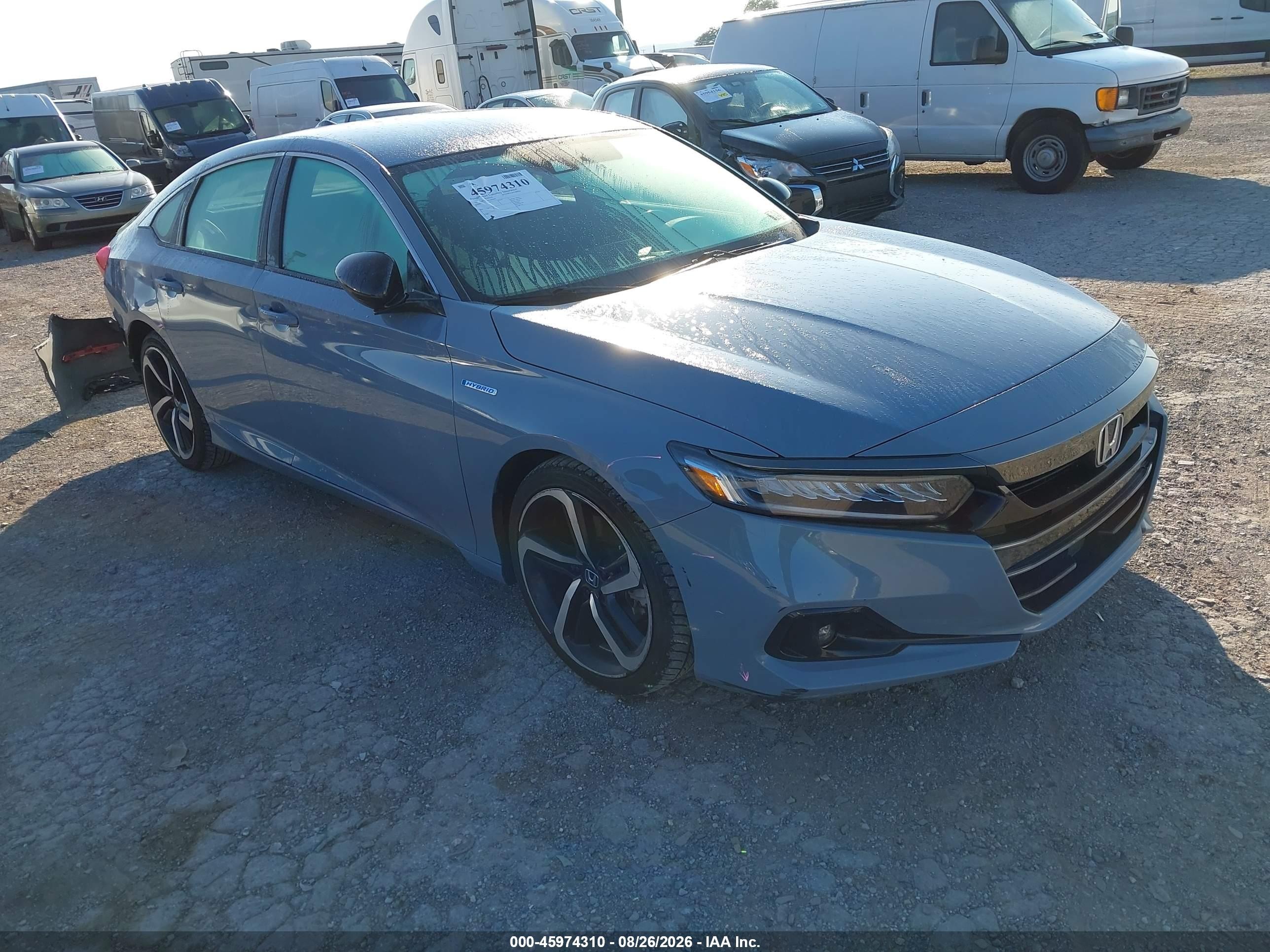 2022 Honda Accord VIN 1HGCV3F26NA045004 — IAAI salvage auction photo