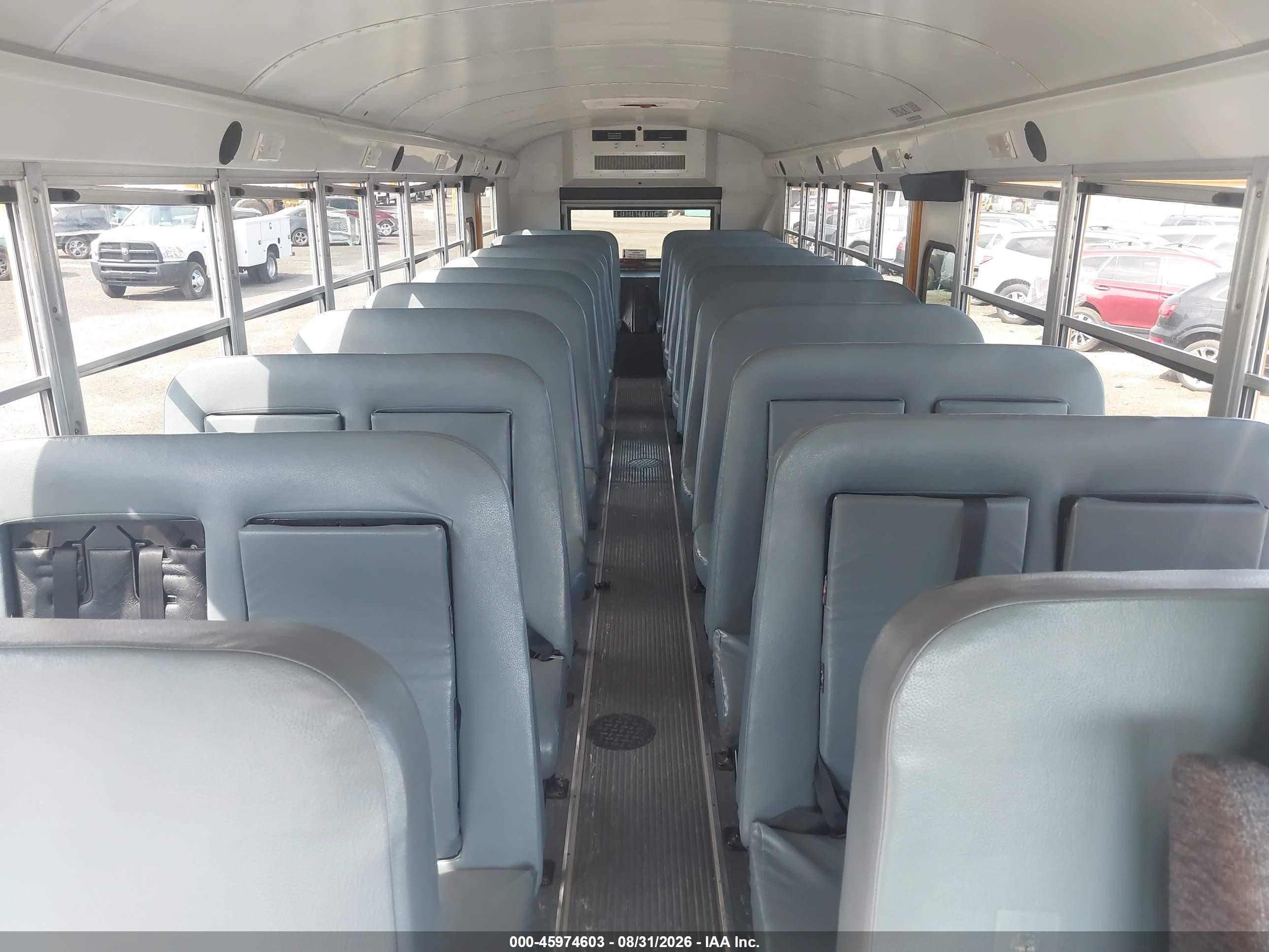 2016 Blue Bird School Bus / Transit Bus VIN 1BABGBPA6GF319984 IAAI salvage auction — Normal Wear, Sf97 (Washington), sold $10,400 on 2026-09-10 (photo 5)