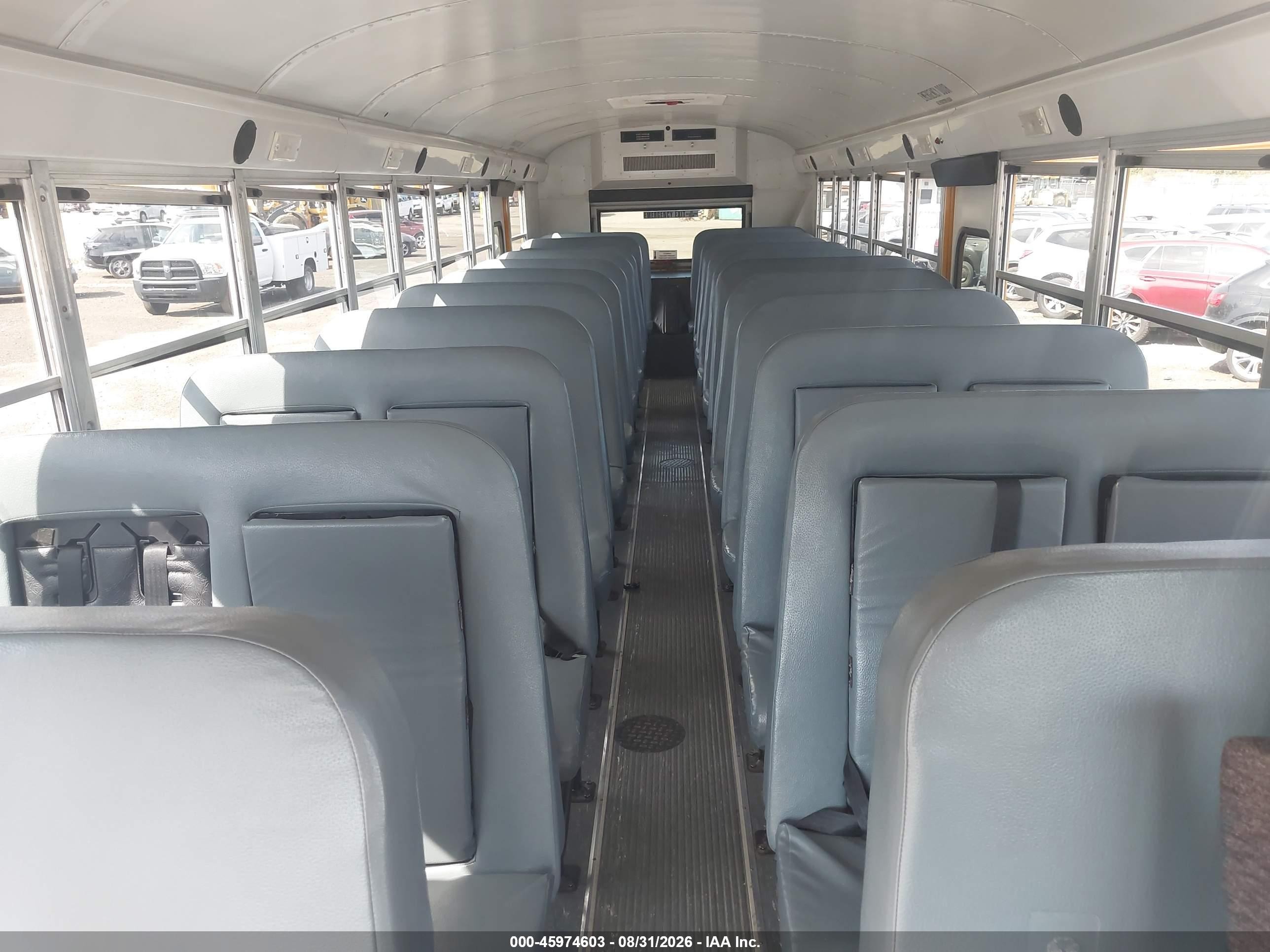 2016 Blue Bird School Bus / Transit Bus VIN 1BABGBPA6GF319984 IAAI salvage auction — Normal Wear, Sf97 (Washington), sold $10,400 on 2026-09-10 (photo 8)