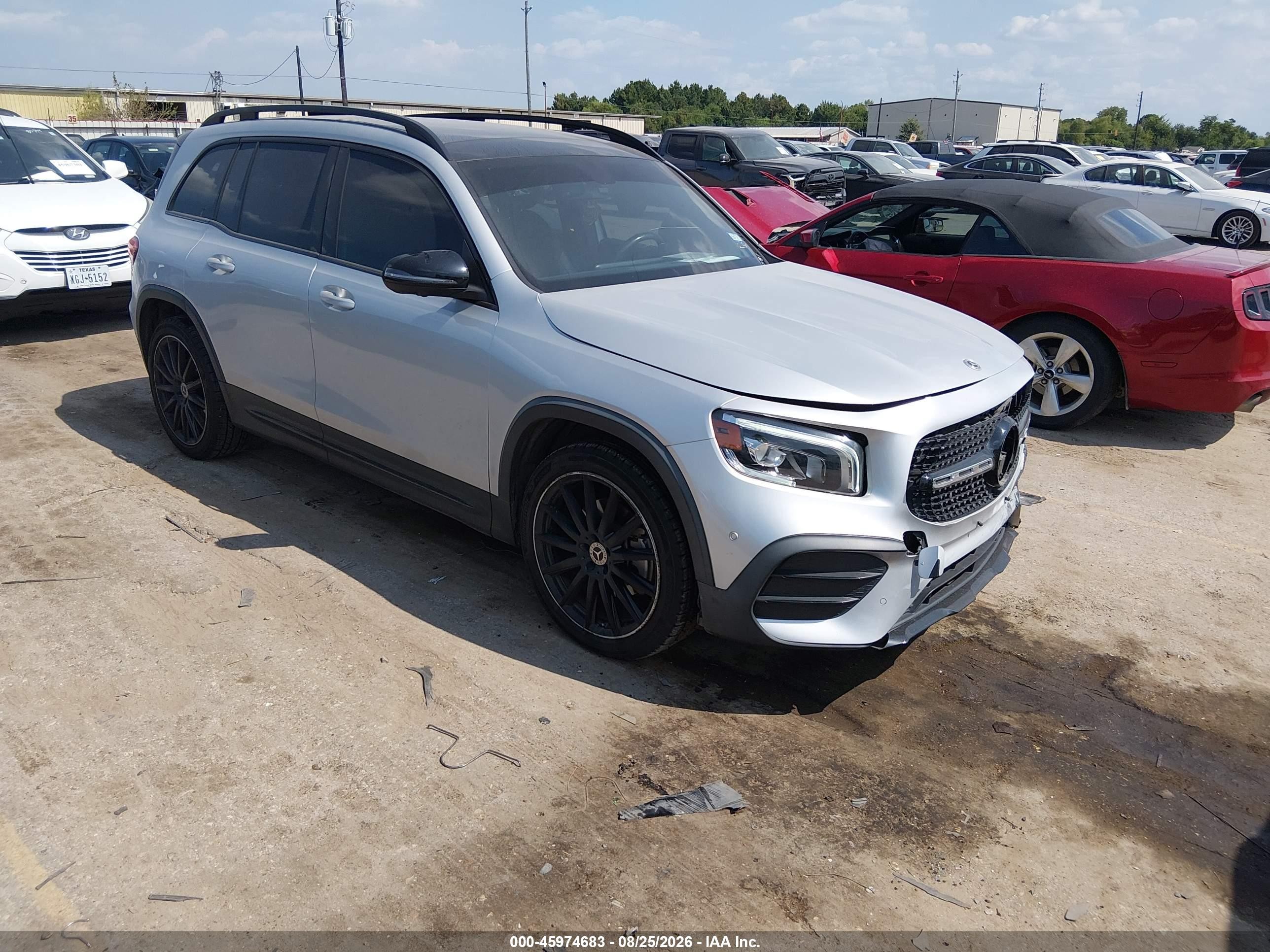 2023 Mercedes-Benz GLB-Class VIN W1N4M4HB3PW307181 — IAAI salvage auction photo