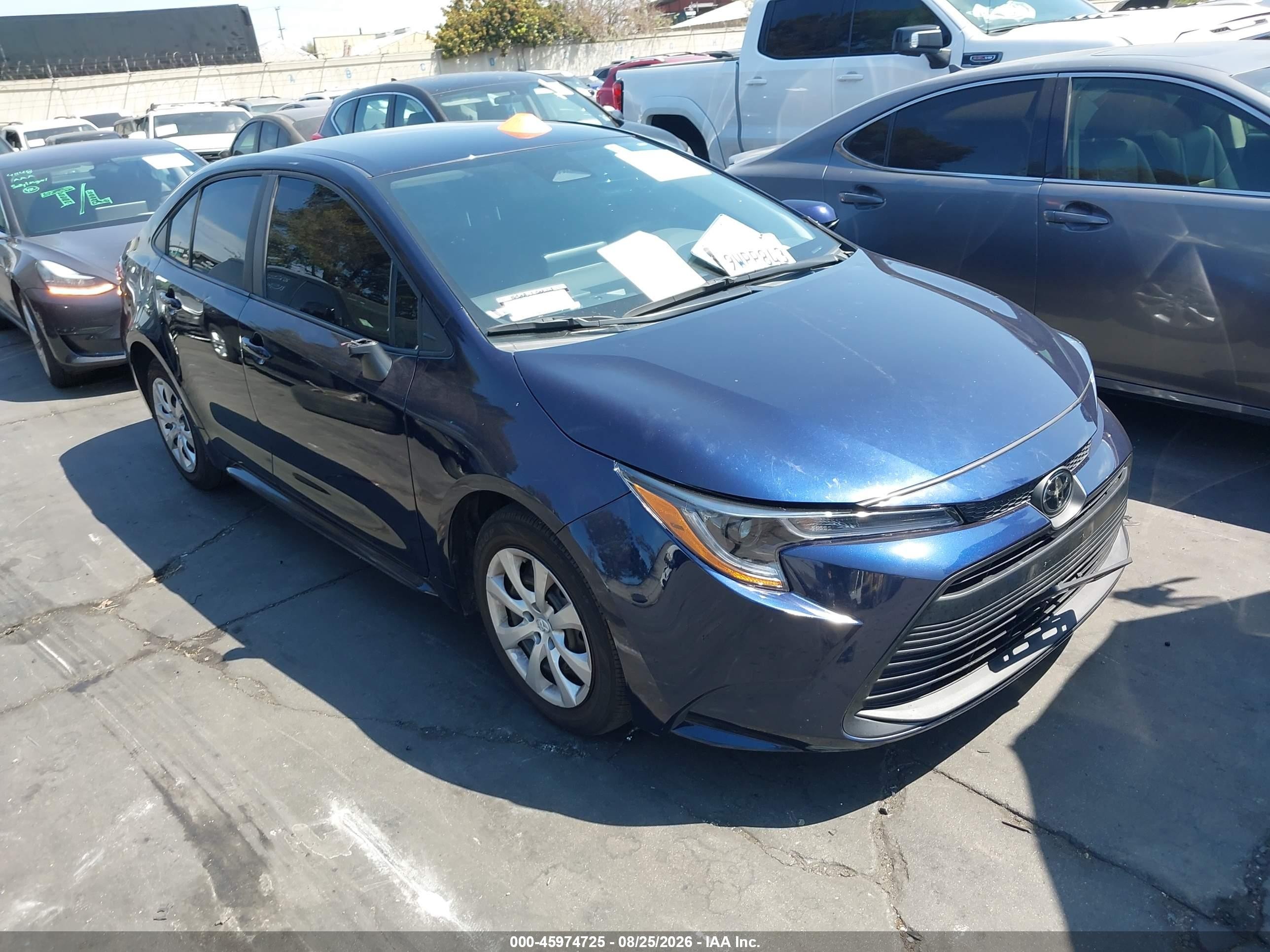 2025 Toyota Corolla VIN 5YFB4MDE6SP295351 — IAAI salvage auction photo