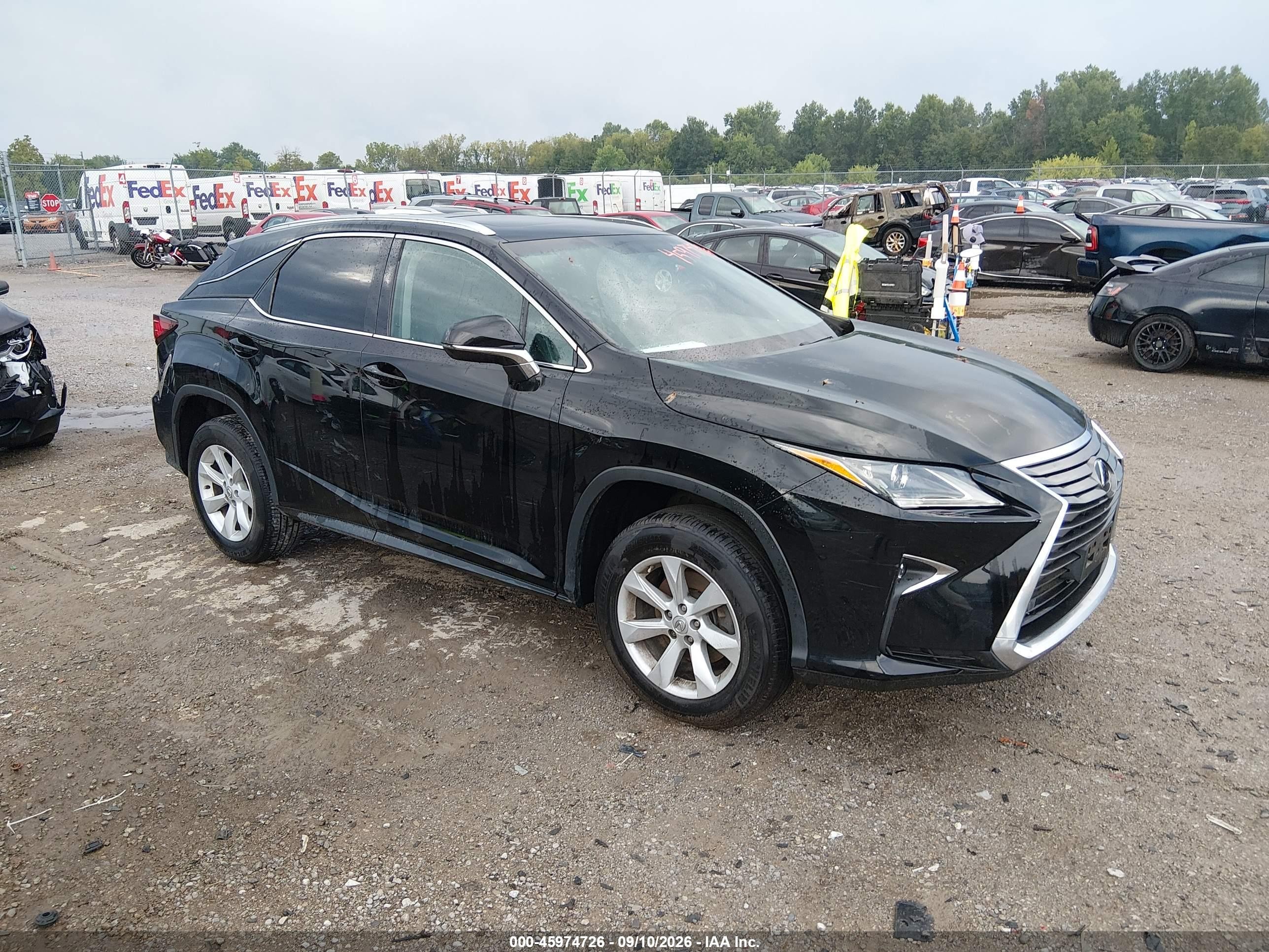 2016 Lexus RX 350 VIN 2T2BZMCA7GC005024 — IAAI salvage auction photo