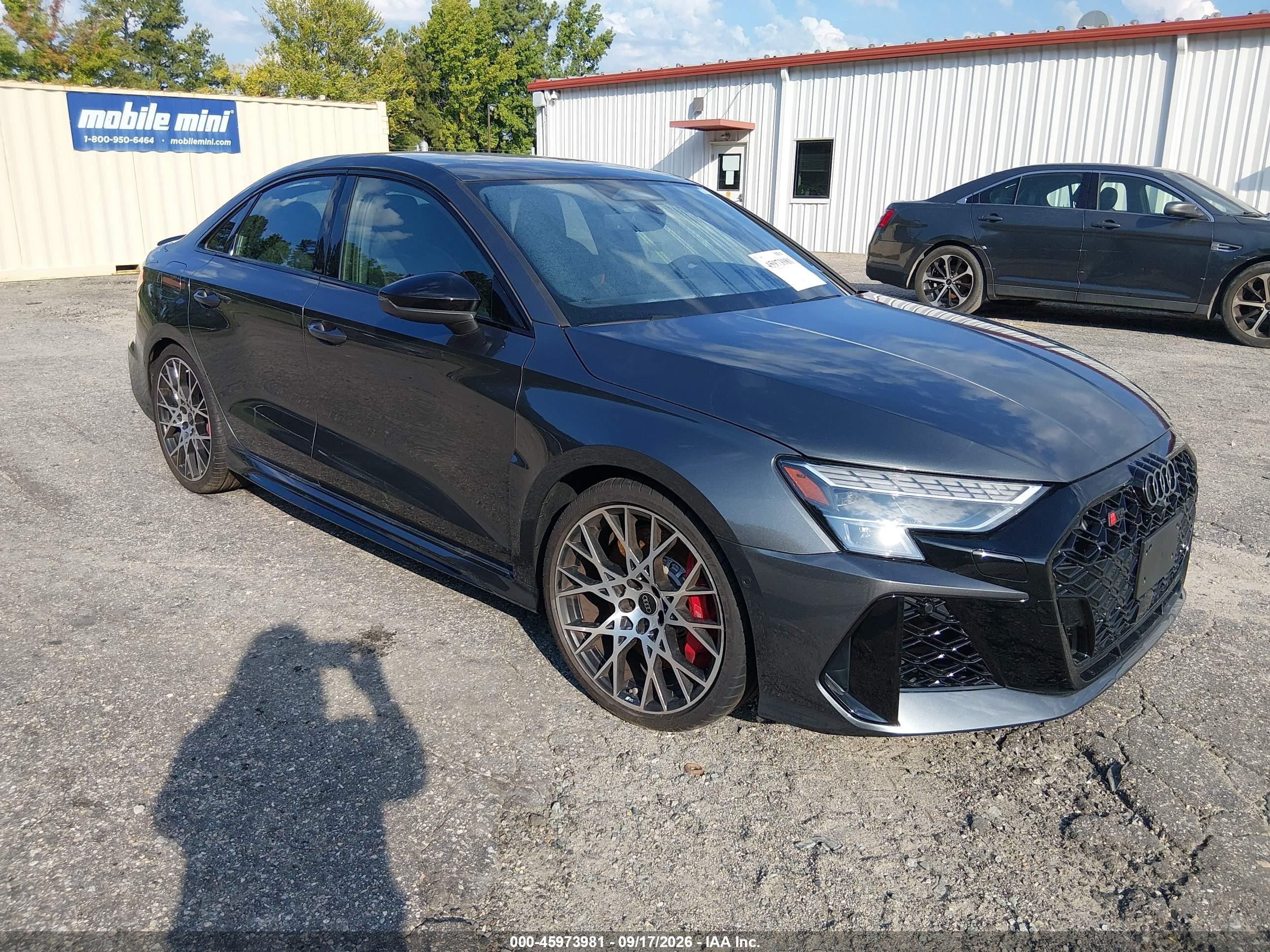 2026 Audi RS3 VIN WUAGWDGY9TA910263 — IAAI salvage auction photo