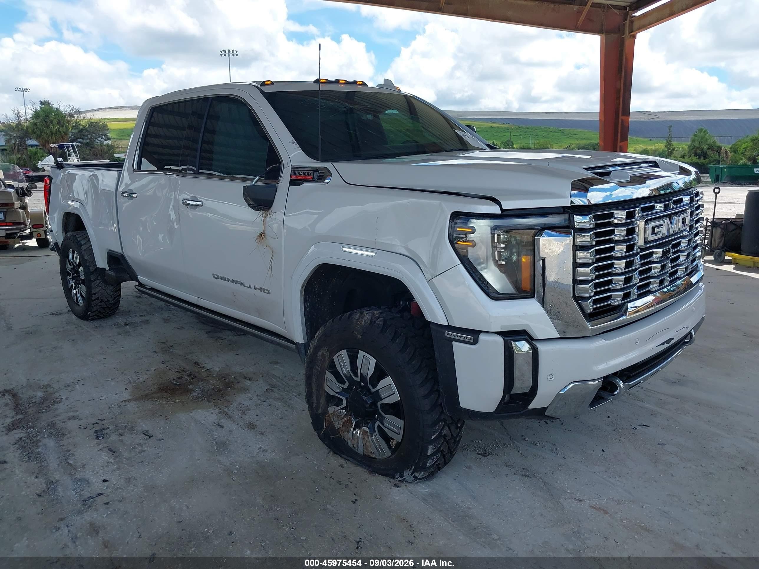 2025 GMC Sierra VIN 1GT4UREY3SF260272 — IAAI salvage auction photo