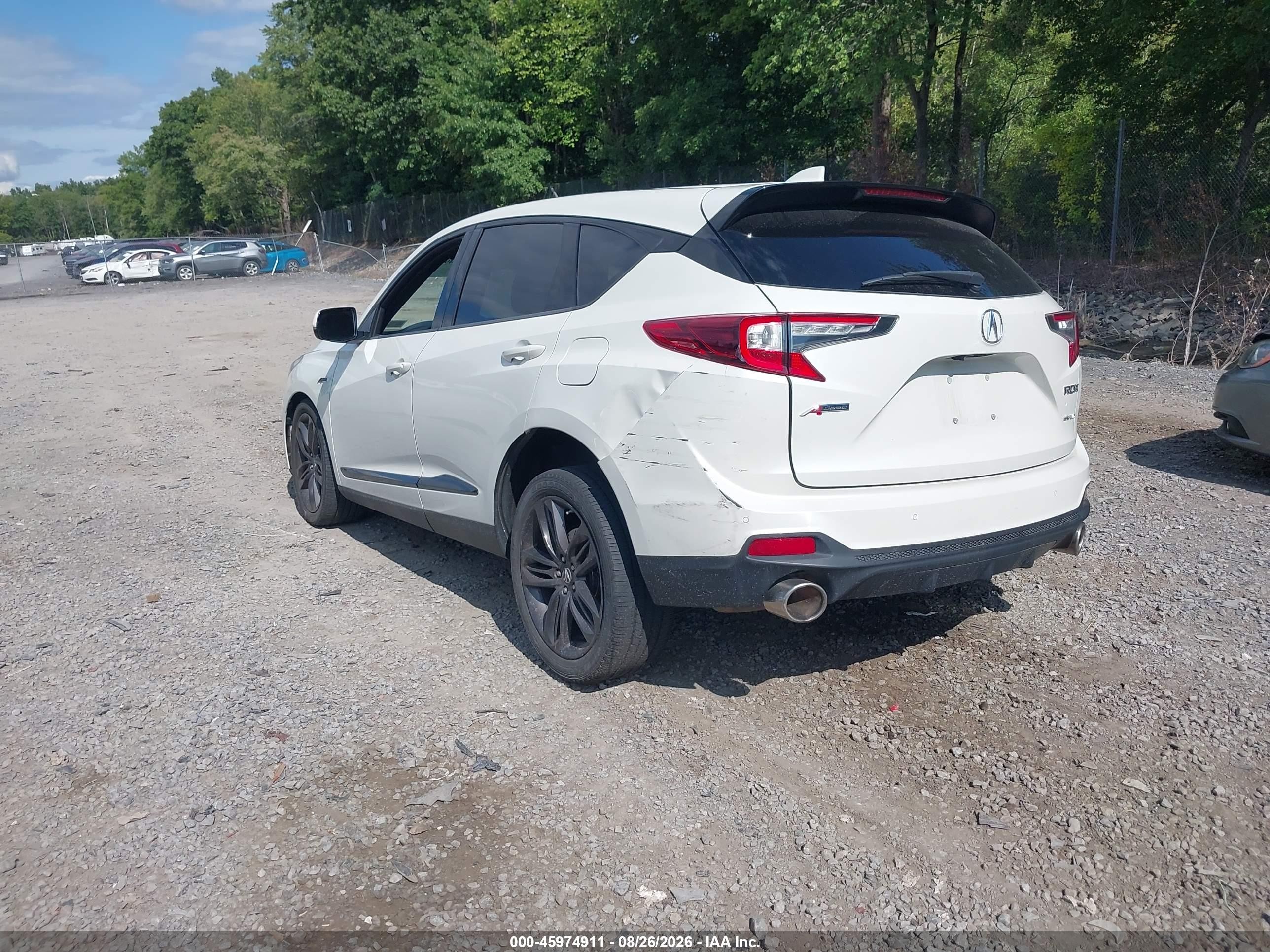 2019 Acura Rdx VIN 5J8TC2H66KL021706 IAAI salvage auction — Side, Mv-907A (New York), sold $4,400 on 2026-09-23 (photo 3)