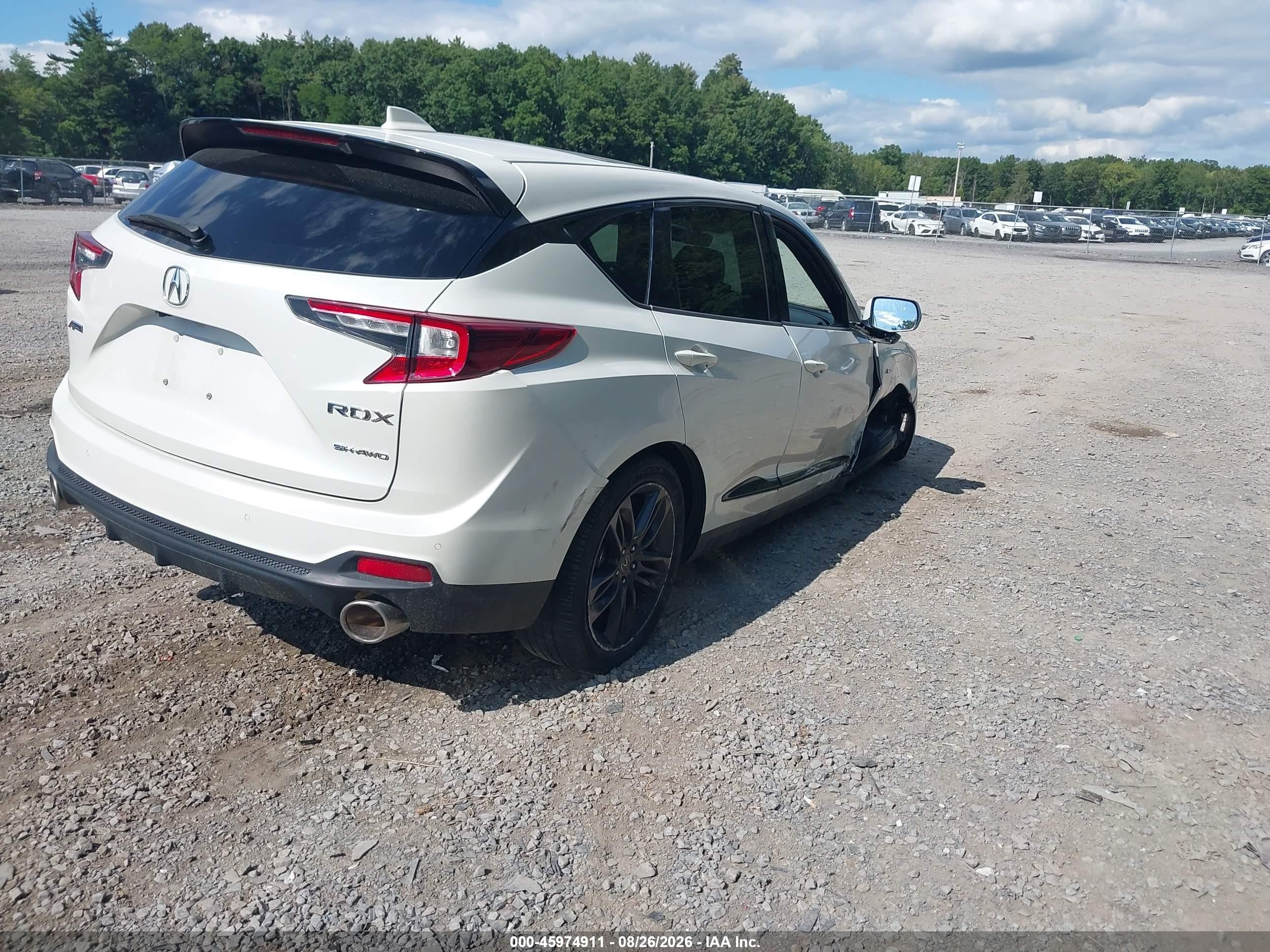 2019 Acura Rdx VIN 5J8TC2H66KL021706 IAAI salvage auction — Side, Mv-907A (New York), sold $4,400 on 2026-09-23 (photo 4)