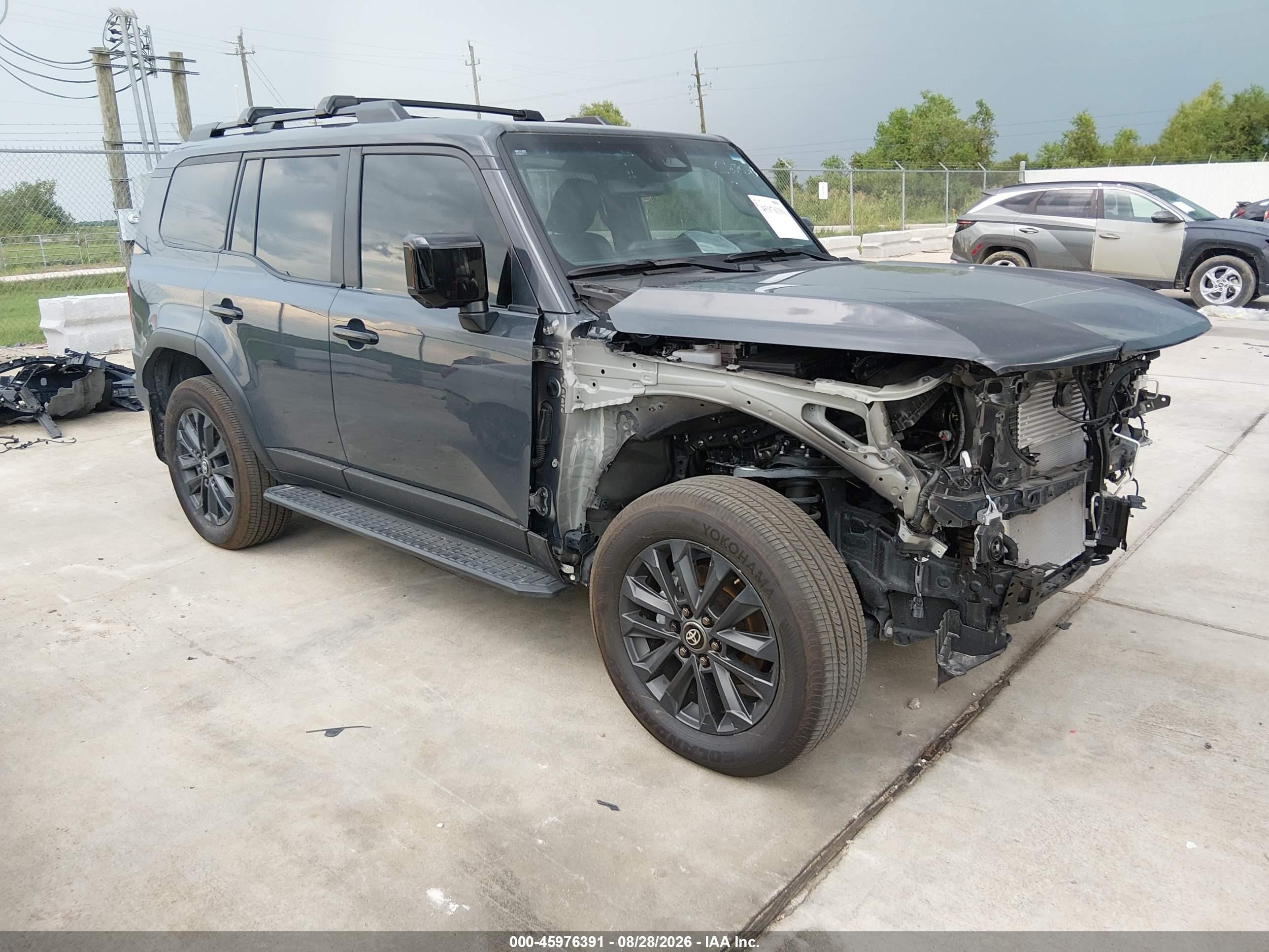 2025 Toyota Land Cruiser VIN JTEABFAJ2SK037756 — IAAI salvage auction photo