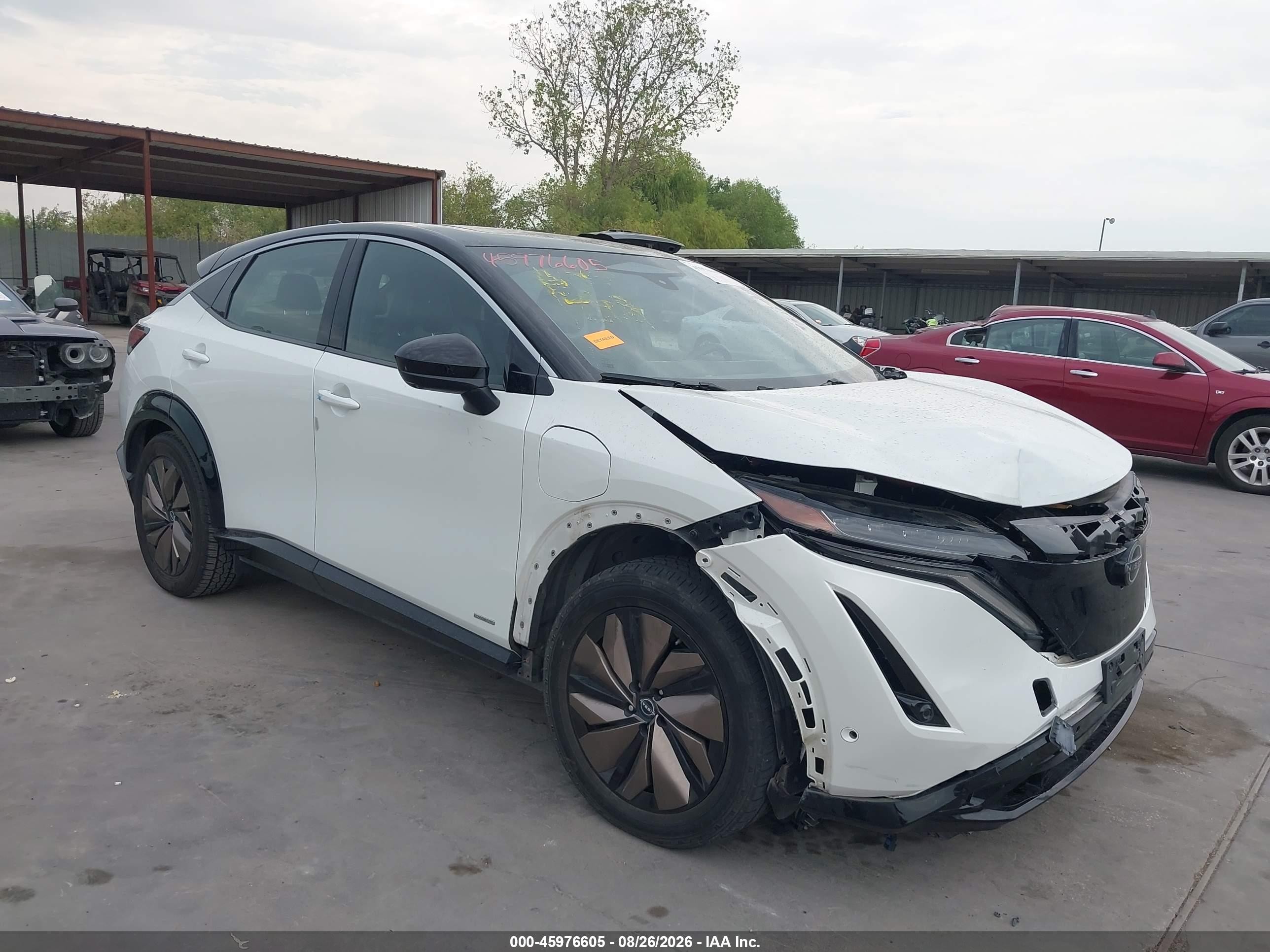 2023 Nissan Ariya VIN JN1BF0BA2PM403383 — IAAI salvage auction photo