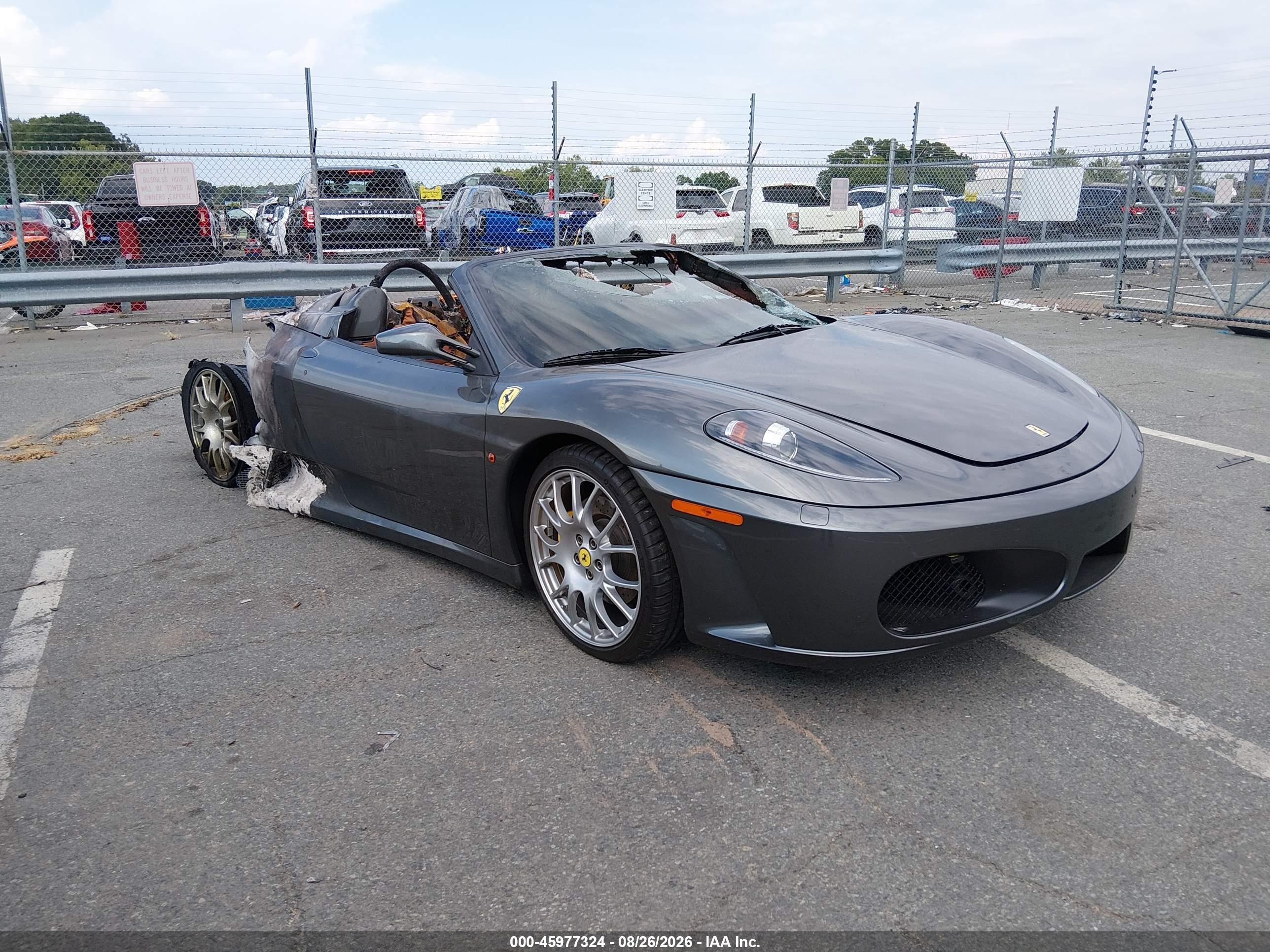 2006 Ferrari F430 VIN ZFFEW59AX60147532 — IAAI salvage auction photo