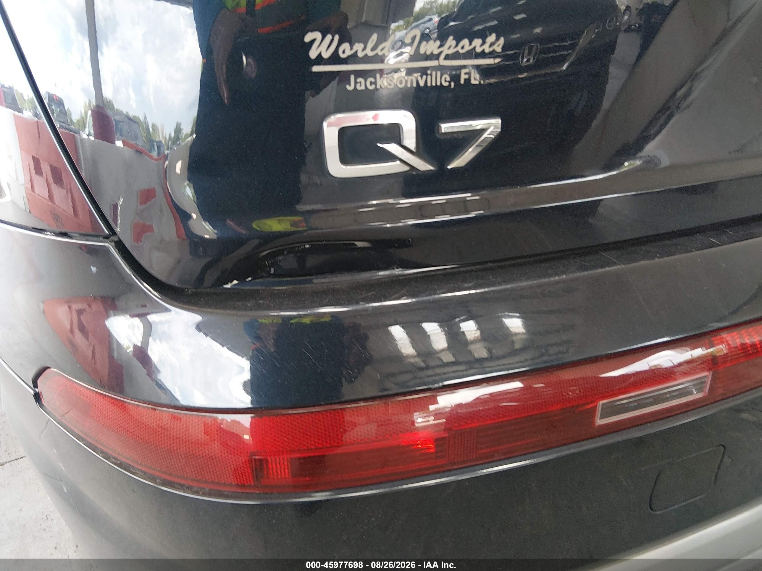 2017 Audi Q7 VIN WA1LAAF73HD053942 IAAI salvage auction — Front End, Rebuildable (Florida), sold $3,400 on 2026-09-19 (photo 6)