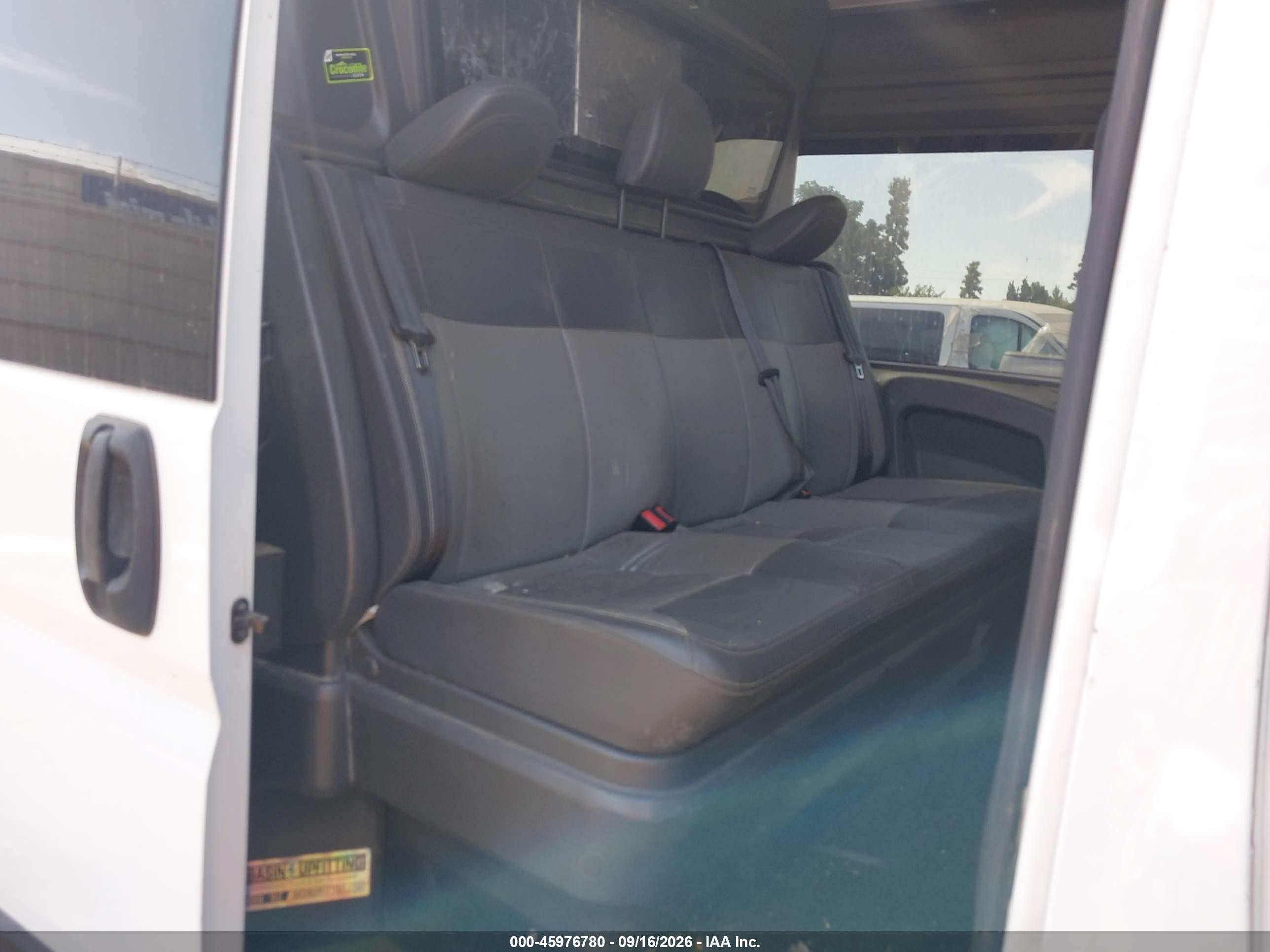 2022 Ram ProMaster 3500 VIN 3C6MRVJG6NE138311 IAAI salvage auction — Normal Wear, Clear (California), sold $14,200 on 2026-09-29 (photo 8)