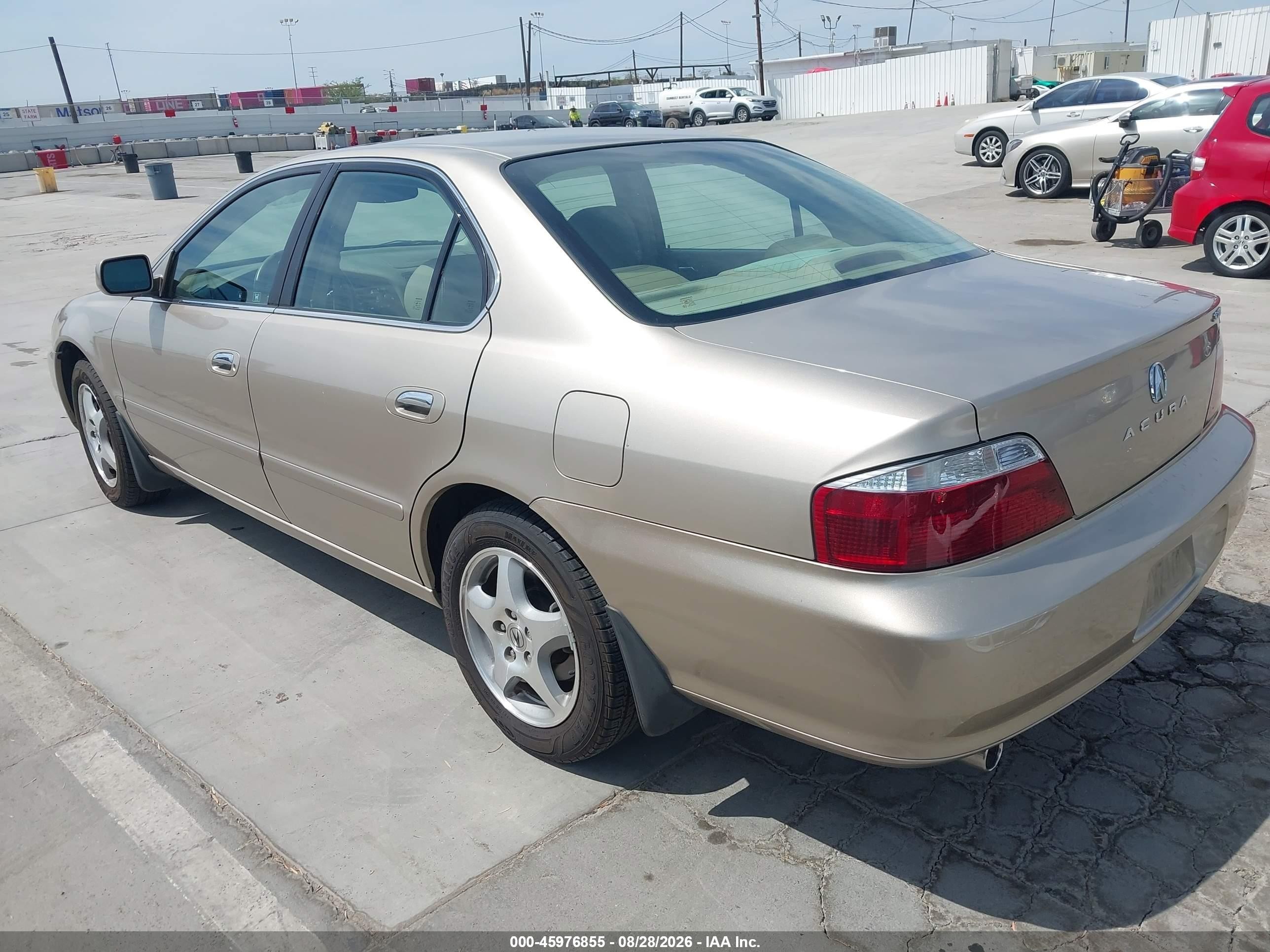 2003 Acura Tl VIN 19UUA56653A046818 IAAI salvage auction — Side, Salvage (California), sold $725 on 2026-09-11 (photo 3)