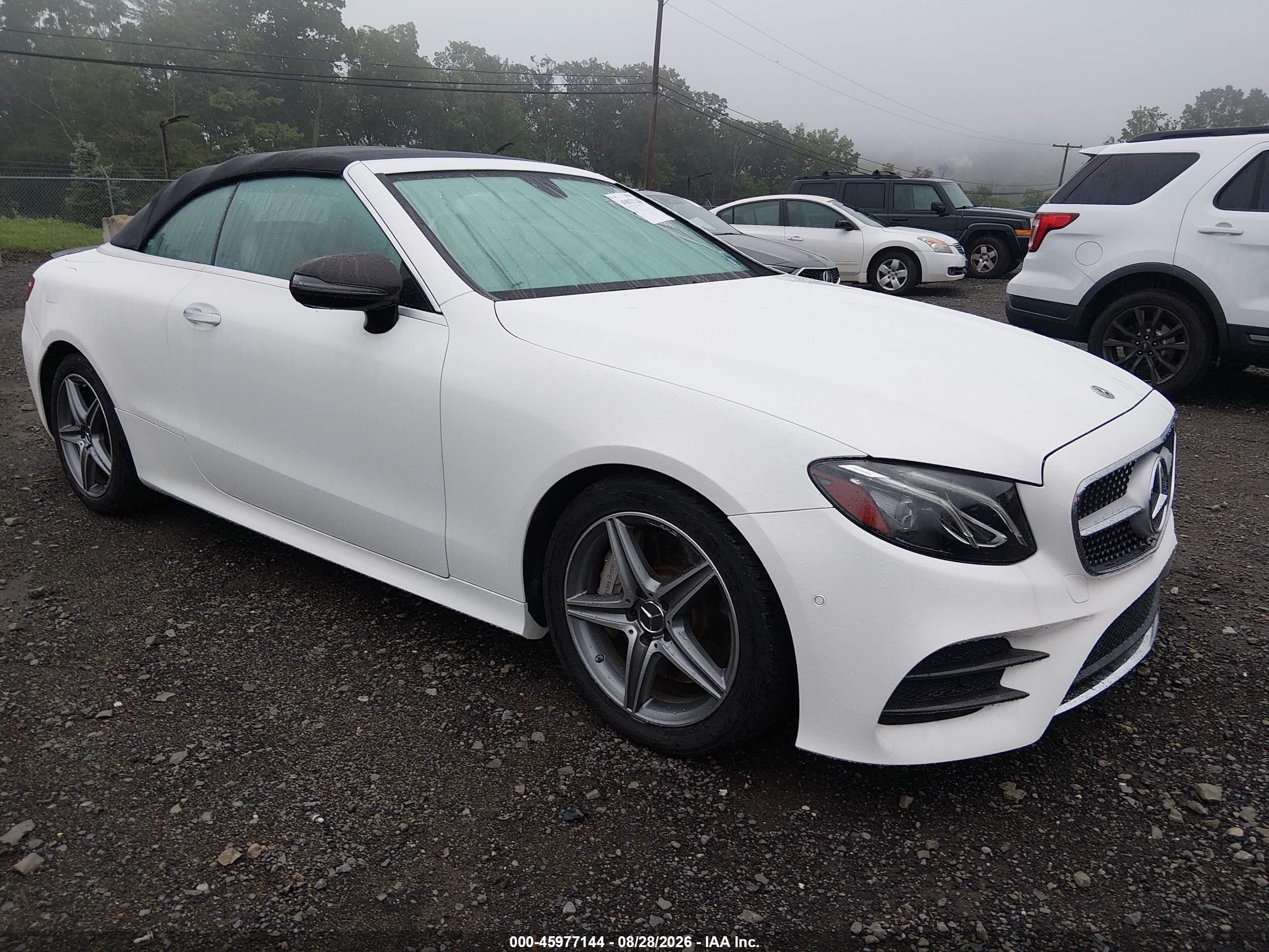 2018 Mercedes-Benz E-Class VIN WDD1K6FB7JF039313 — IAAI salvage auction photo