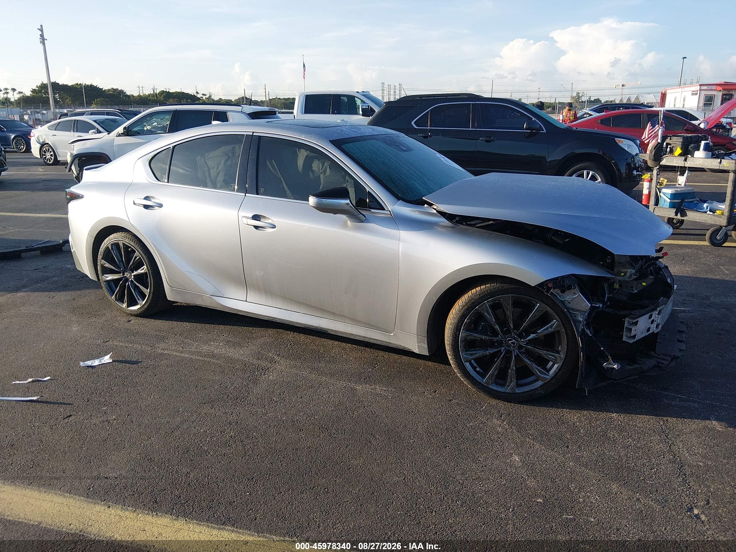 2023 Lexus IS 350 VIN JTHGZ1B2XP5063854 — IAAI salvage auction photo