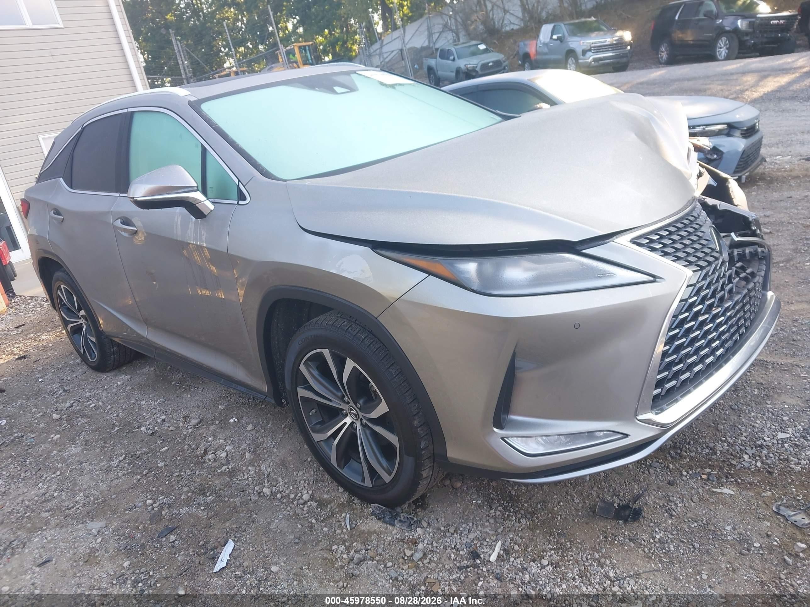 2022 Lexus RX 350 VIN 2T2HZMDA3NC361654 — IAAI salvage auction photo