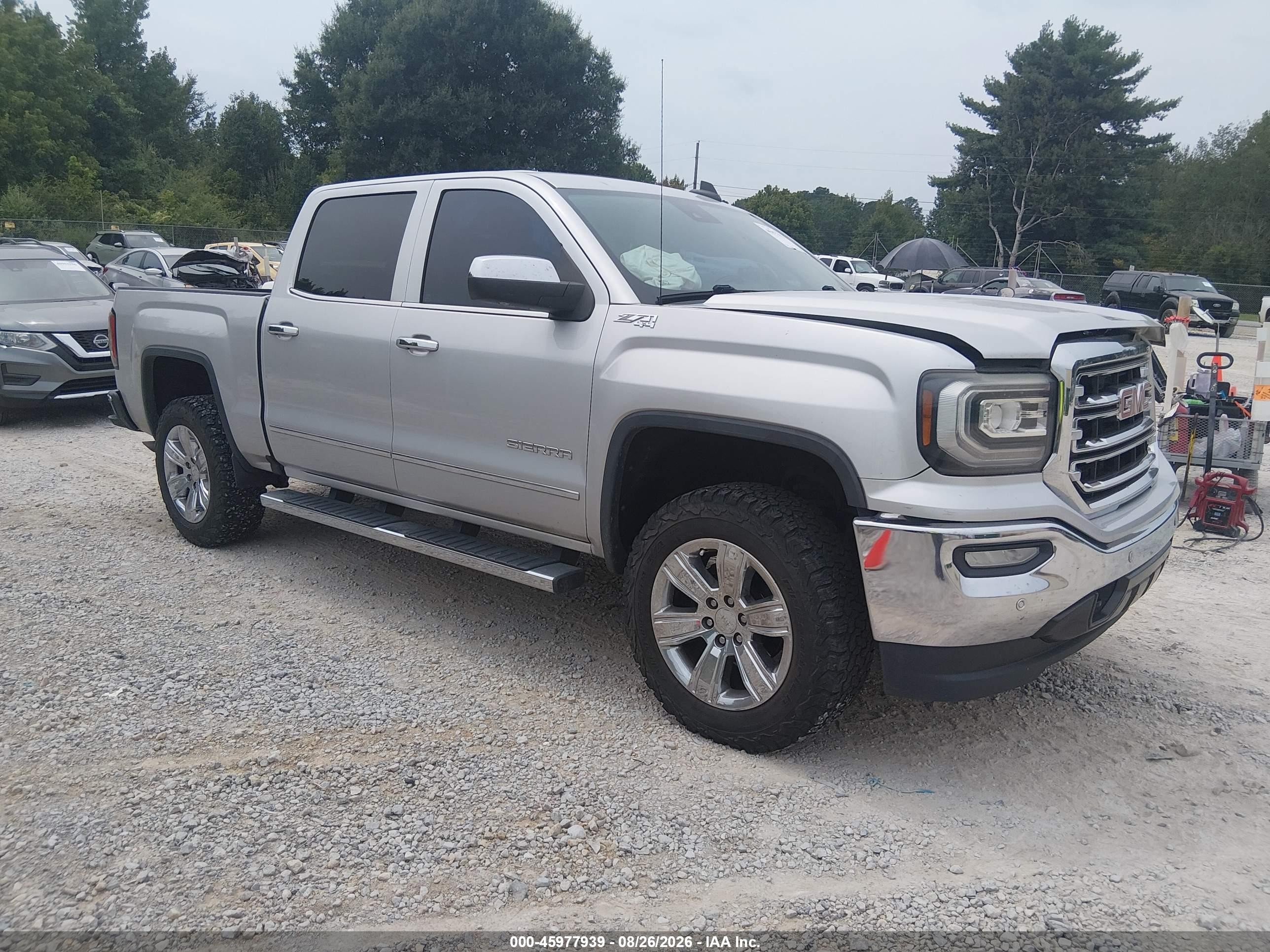 2017 GMC Sierra 1500 VIN 3GTU2NEC6HG430179 — IAAI salvage auction photo