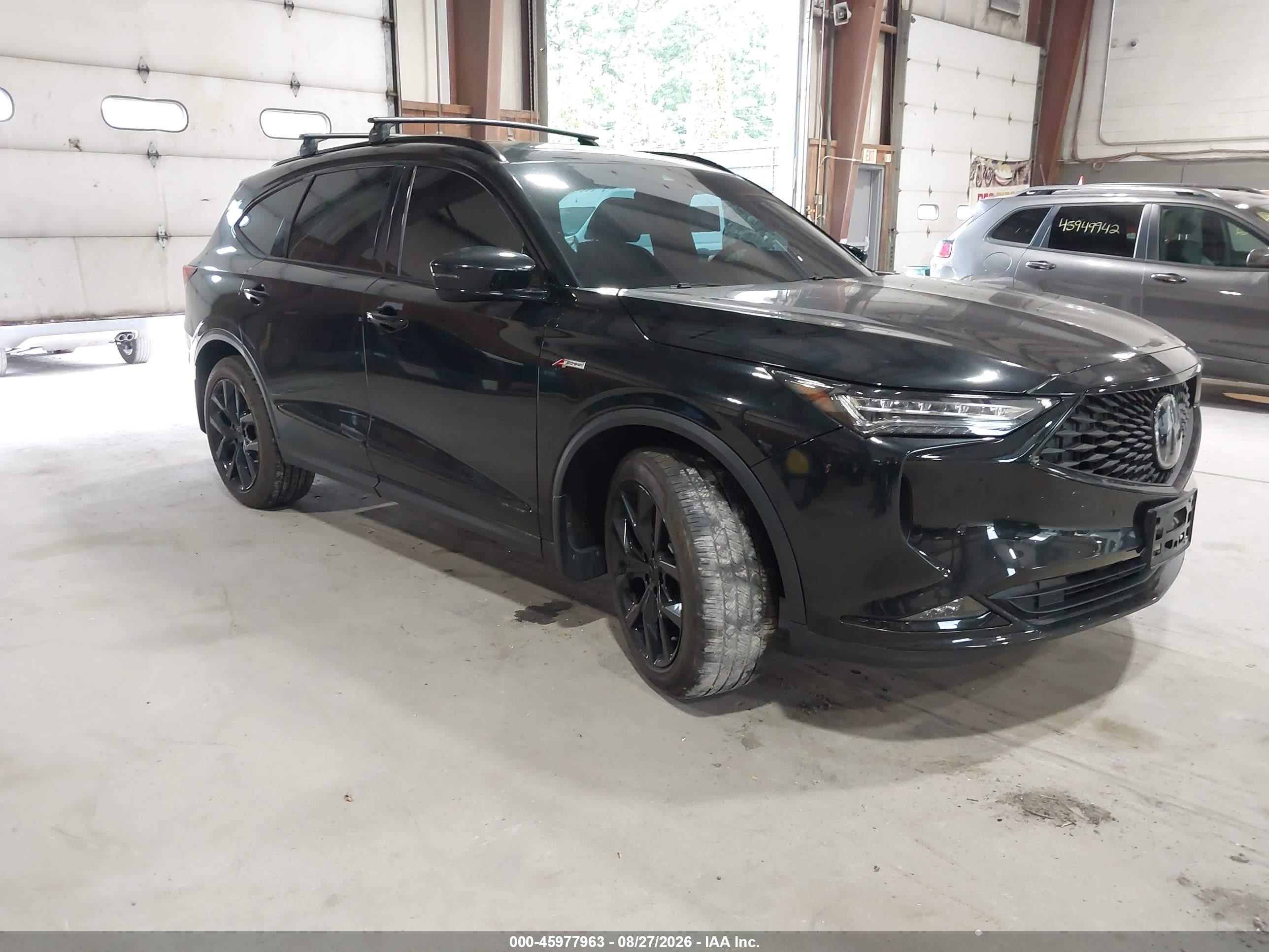 2022 Acura MDX VIN 5J8YE1H02NL043678 — IAAI salvage auction photo