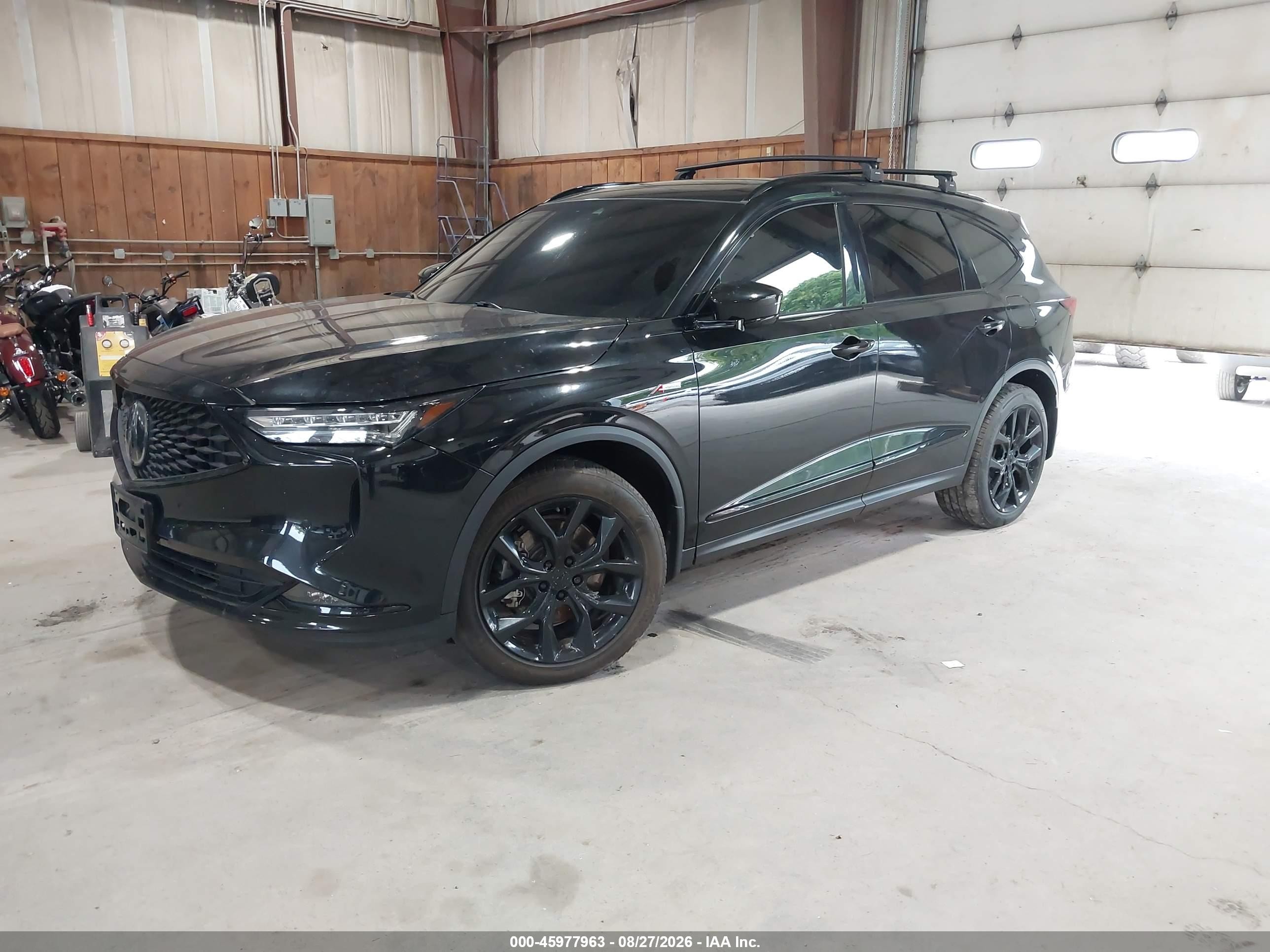 2022 Acura MDX VIN 5J8YE1H02NL043678 IAAI salvage auction — Theft, Mv-907A (New York), sold $20,600 on 2026-09-05 (photo 2)