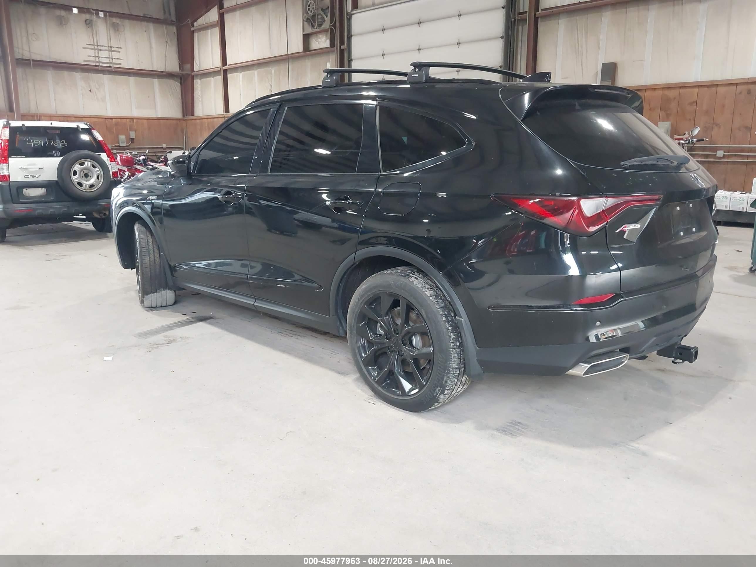 2022 Acura MDX VIN 5J8YE1H02NL043678 IAAI salvage auction — Theft, Mv-907A (New York), sold $20,600 on 2026-09-05 (photo 3)