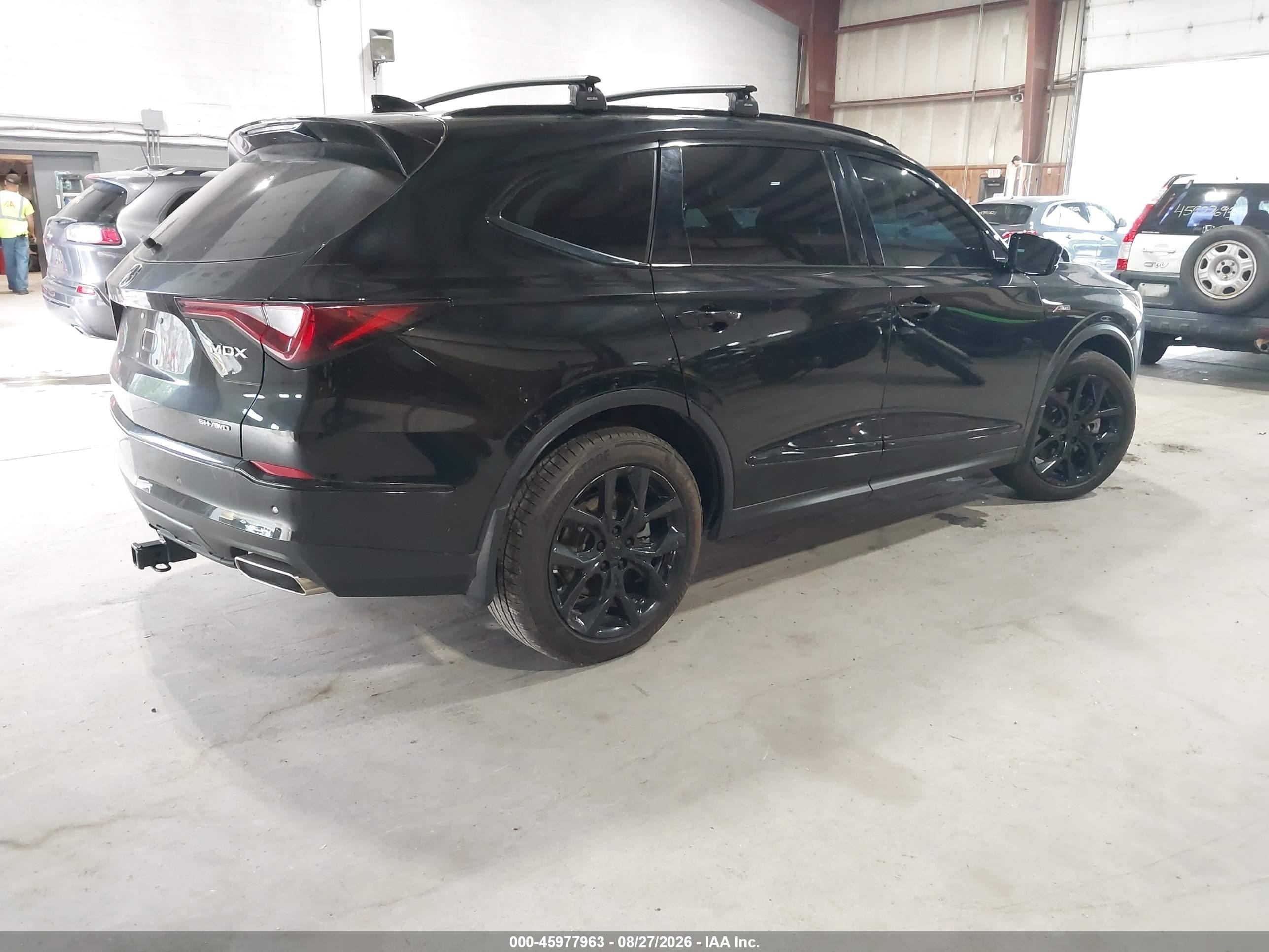 2022 Acura MDX VIN 5J8YE1H02NL043678 IAAI salvage auction — Theft, Mv-907A (New York), sold $20,600 on 2026-09-05 (photo 4)
