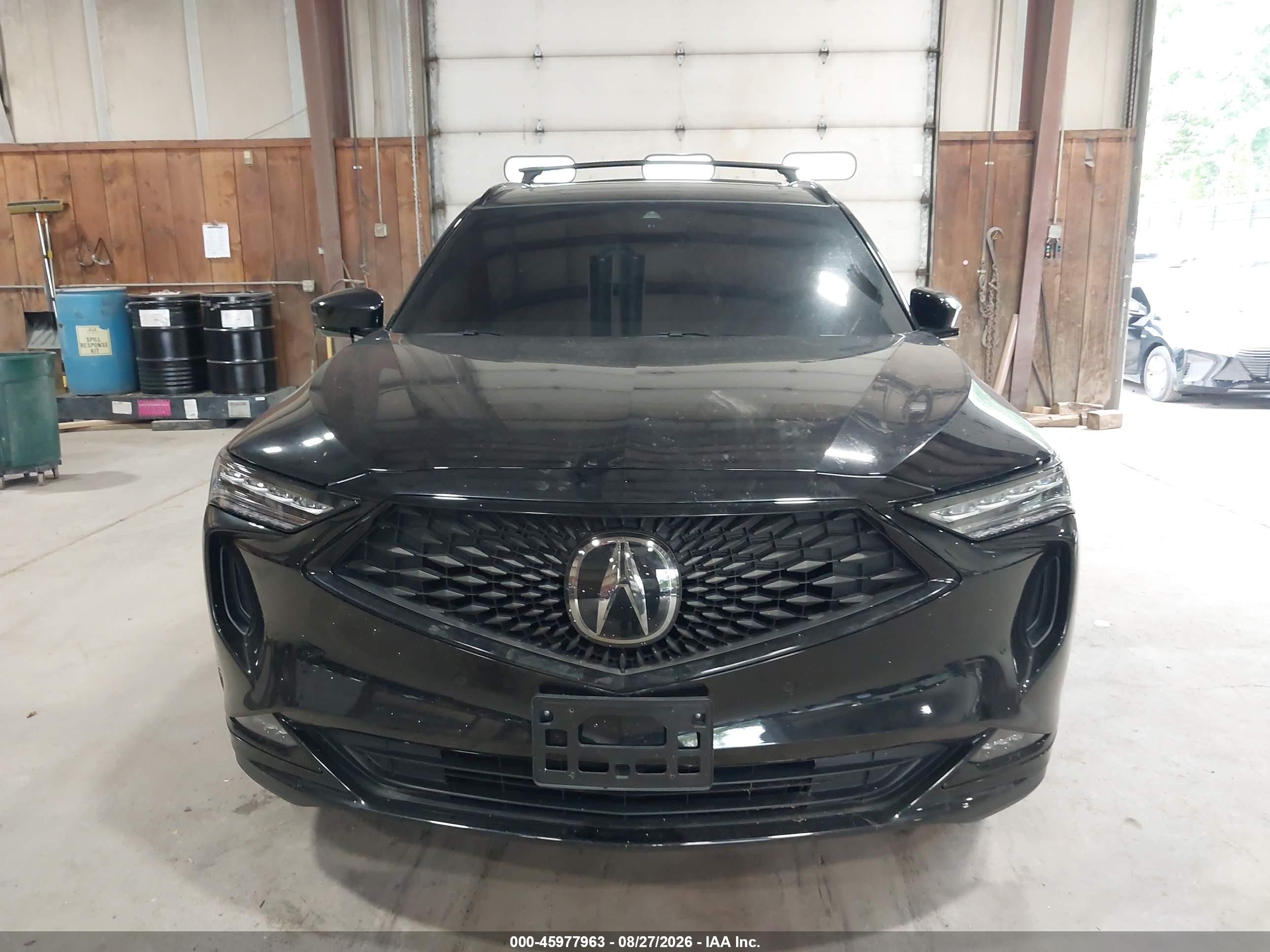 2022 Acura MDX VIN 5J8YE1H02NL043678 IAAI salvage auction — Theft, Mv-907A (New York), sold $20,600 on 2026-09-05 (photo 6)