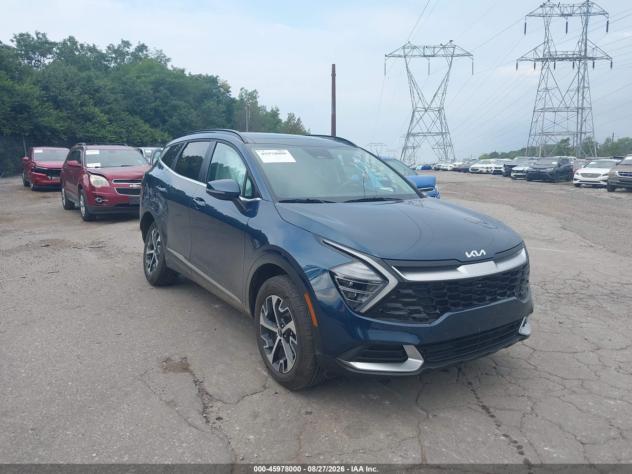 2025 Kia Sportage Hybrid VIN KNDPVCDG8S7214933 — IAAI salvage auction photo
