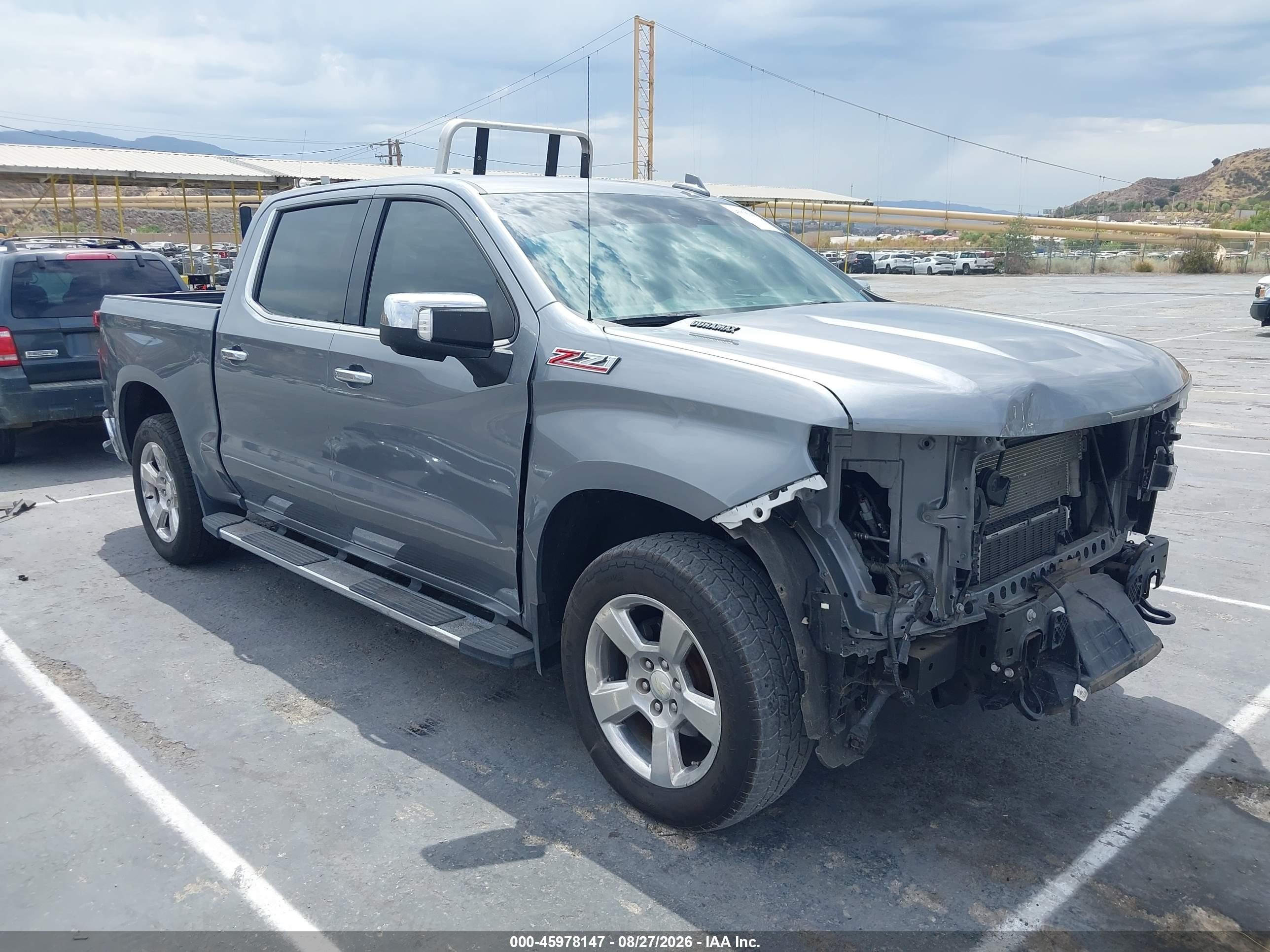 2022 Chevrolet Silverado 1500 VIN 1GCUYGET6NZ186040 — IAAI salvage auction photo
