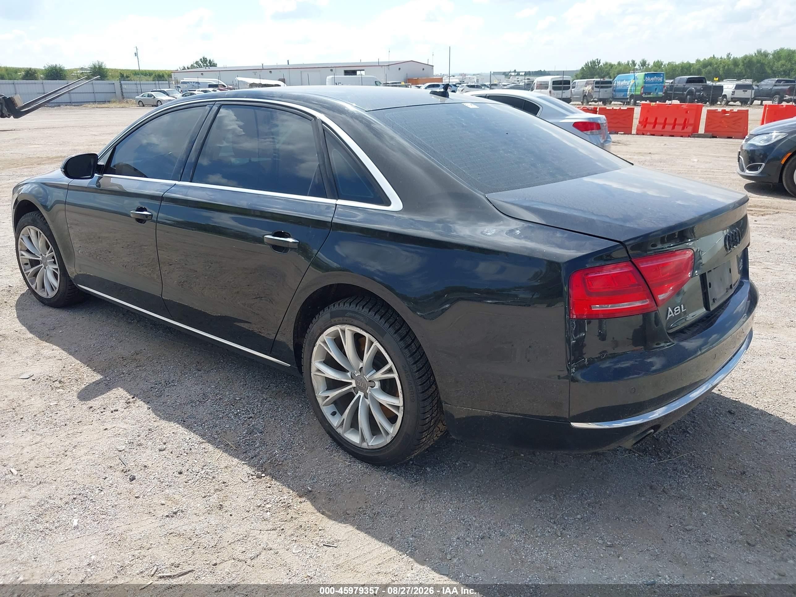 2011 Audi A8 VIN WAURVAFD7BN015963 IAAI salvage auction — Normal Wear, Certificate Of Title (Nebraska), sold $1,000 on 2026-10-04 (photo 3)
