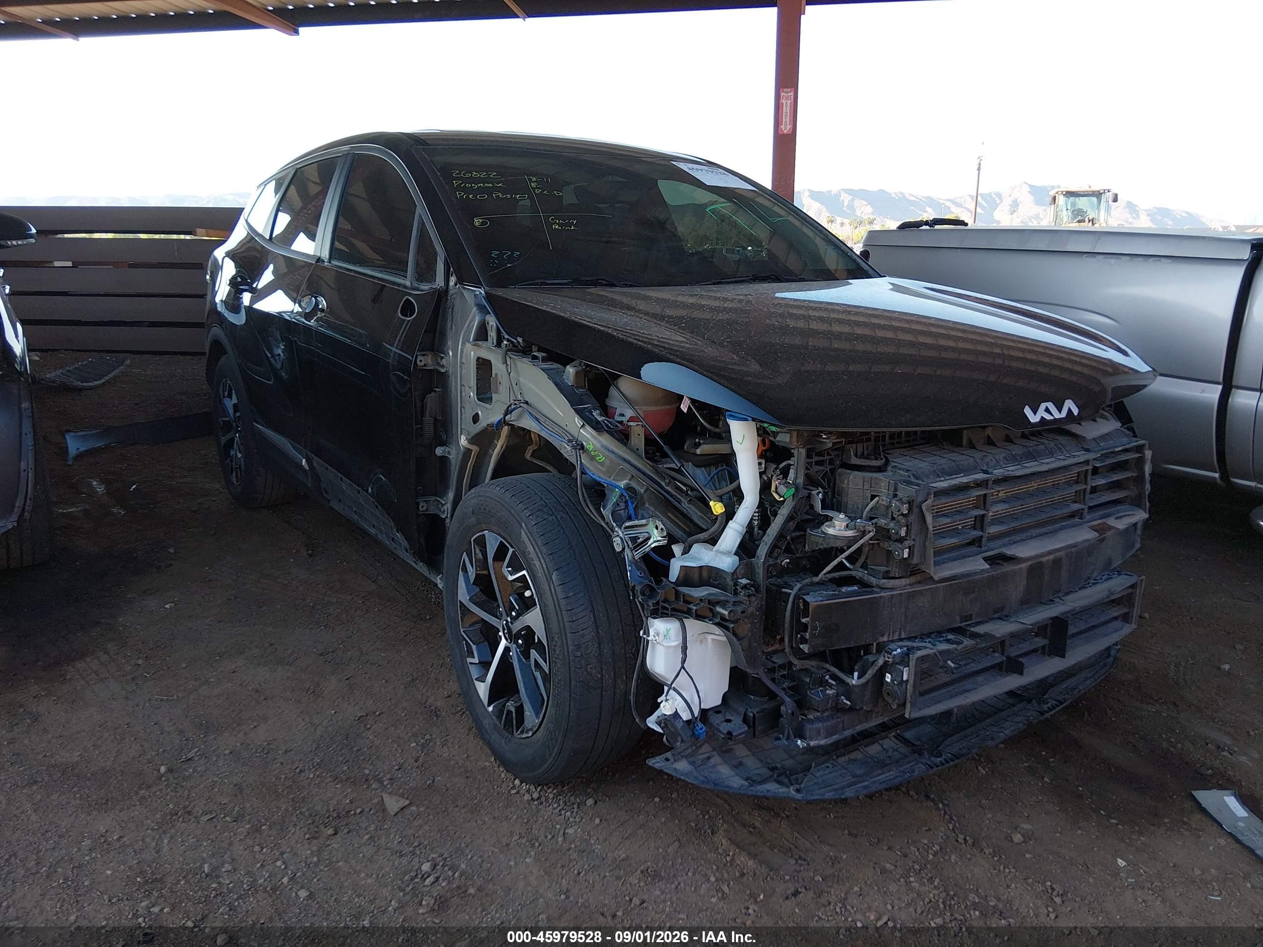 2024 Kia Sportage VIN 5XYK33DF6RG183668 — IAAI salvage auction photo