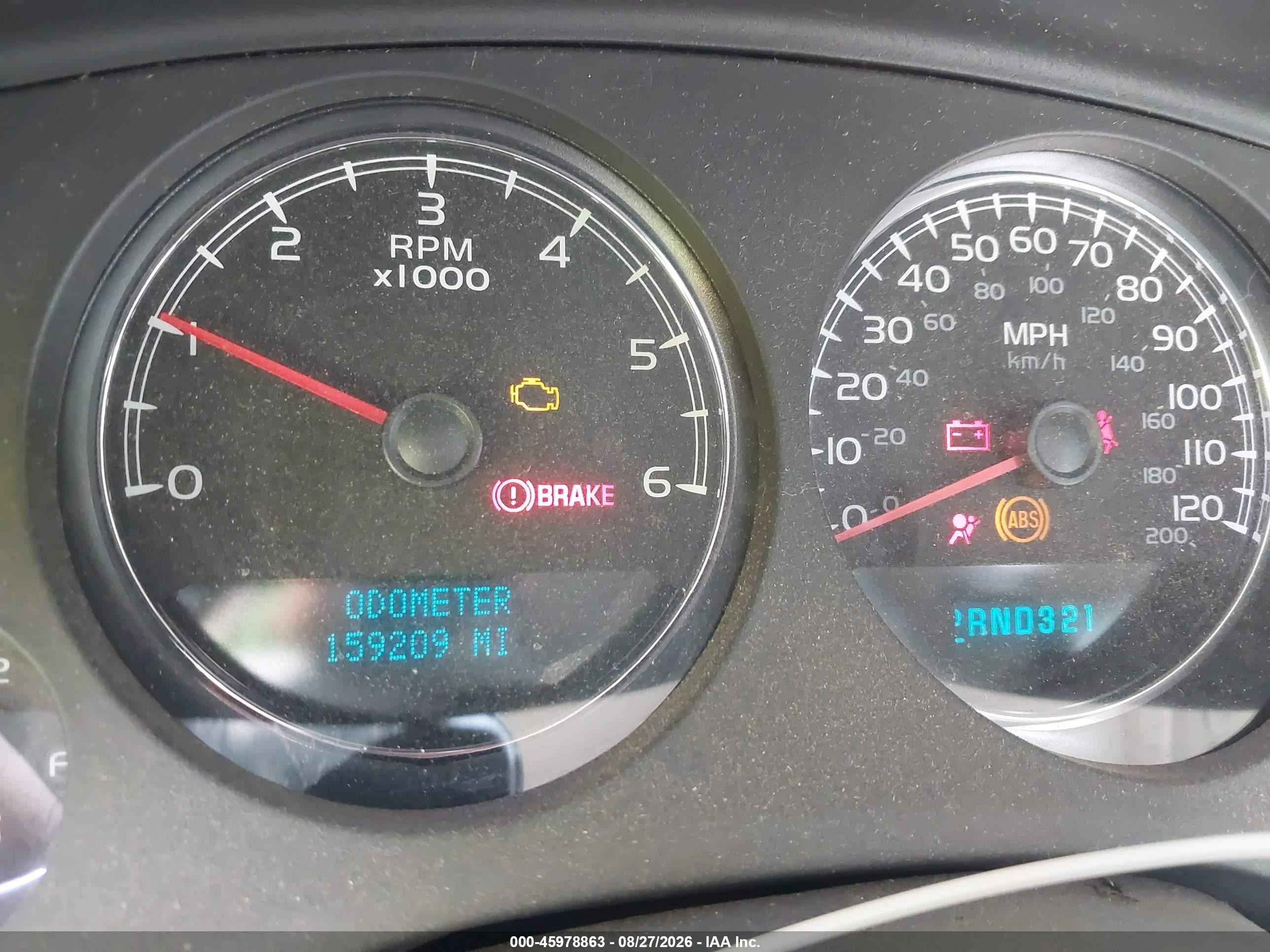 2007 Chevrolet Suburban 2500 VIN 3GNGK26K47G290219 IAAI salvage auction — Normal Wear, Clear - Dealer Only (California), sold $1,450 on 2026-09-02 (photo 7)