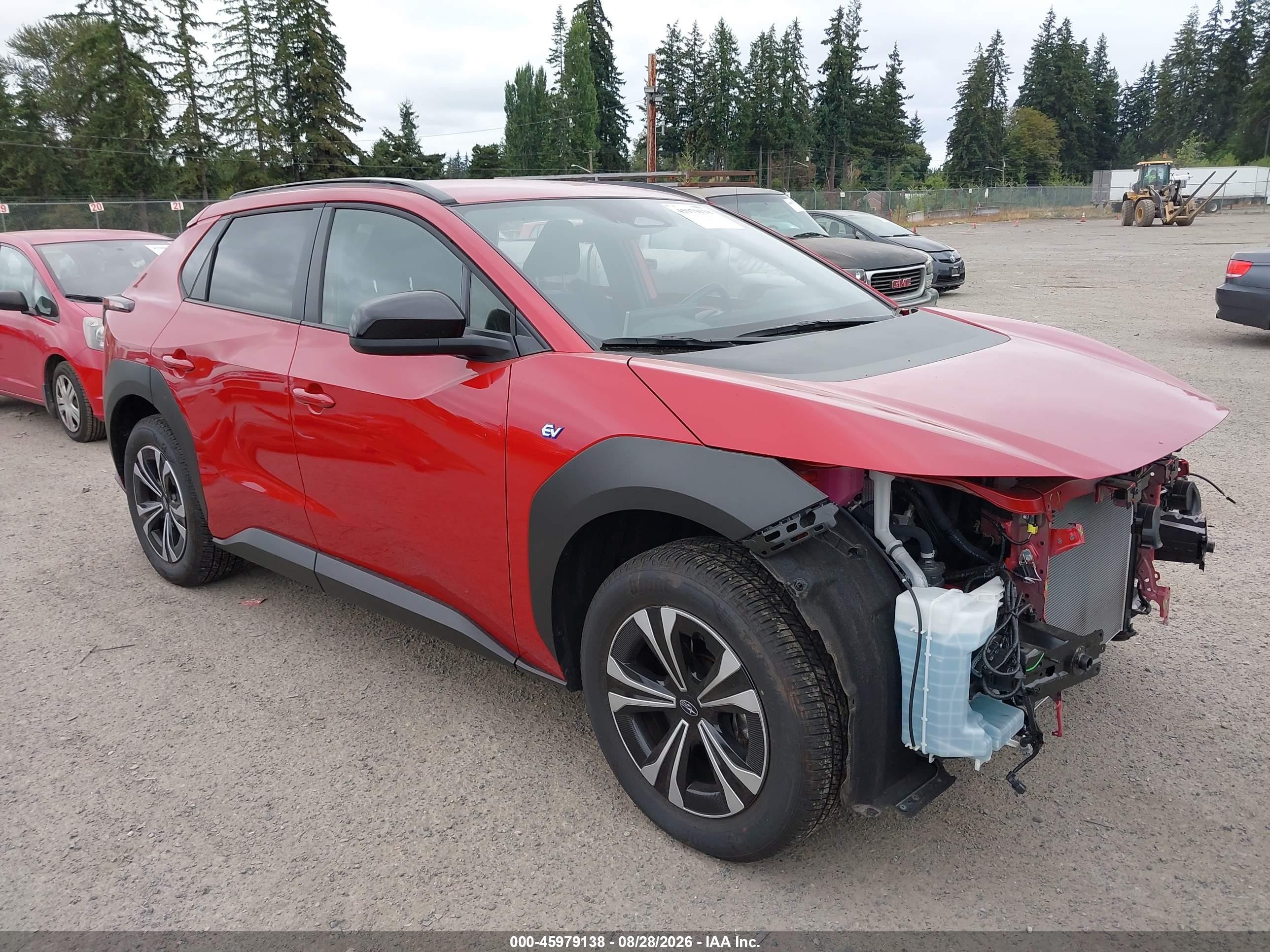 2025 Subaru Solterra VIN JTMABABA2SA106800 — IAAI salvage auction photo