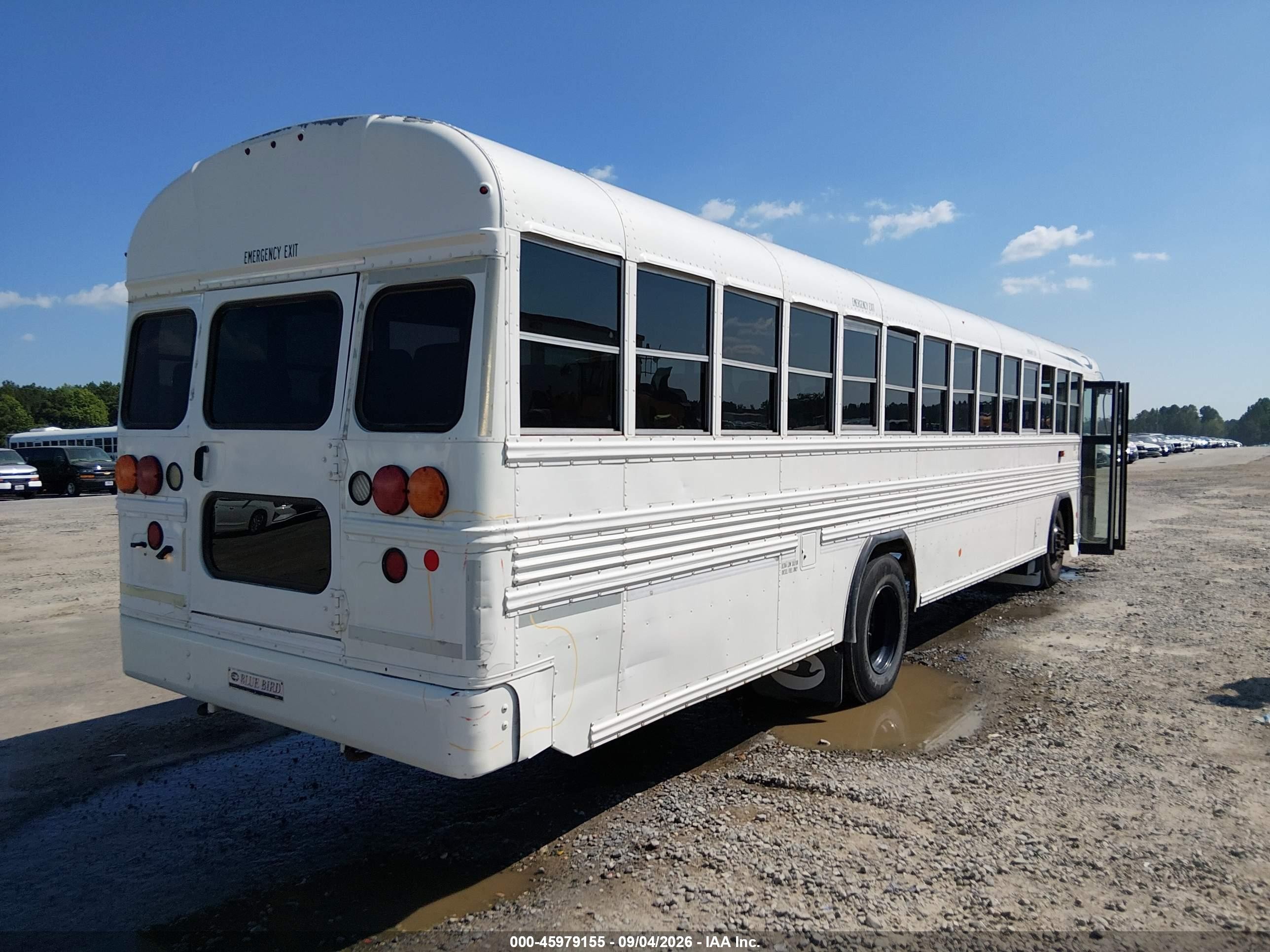 2016 Blue Bird School Bus / Transit Bus VIN 1BABLCPA5GF320030 IAAI salvage auction — Normal Wear, SF97 (North Carolina), sold $16,975 on 2026-10-06 (photo 4)