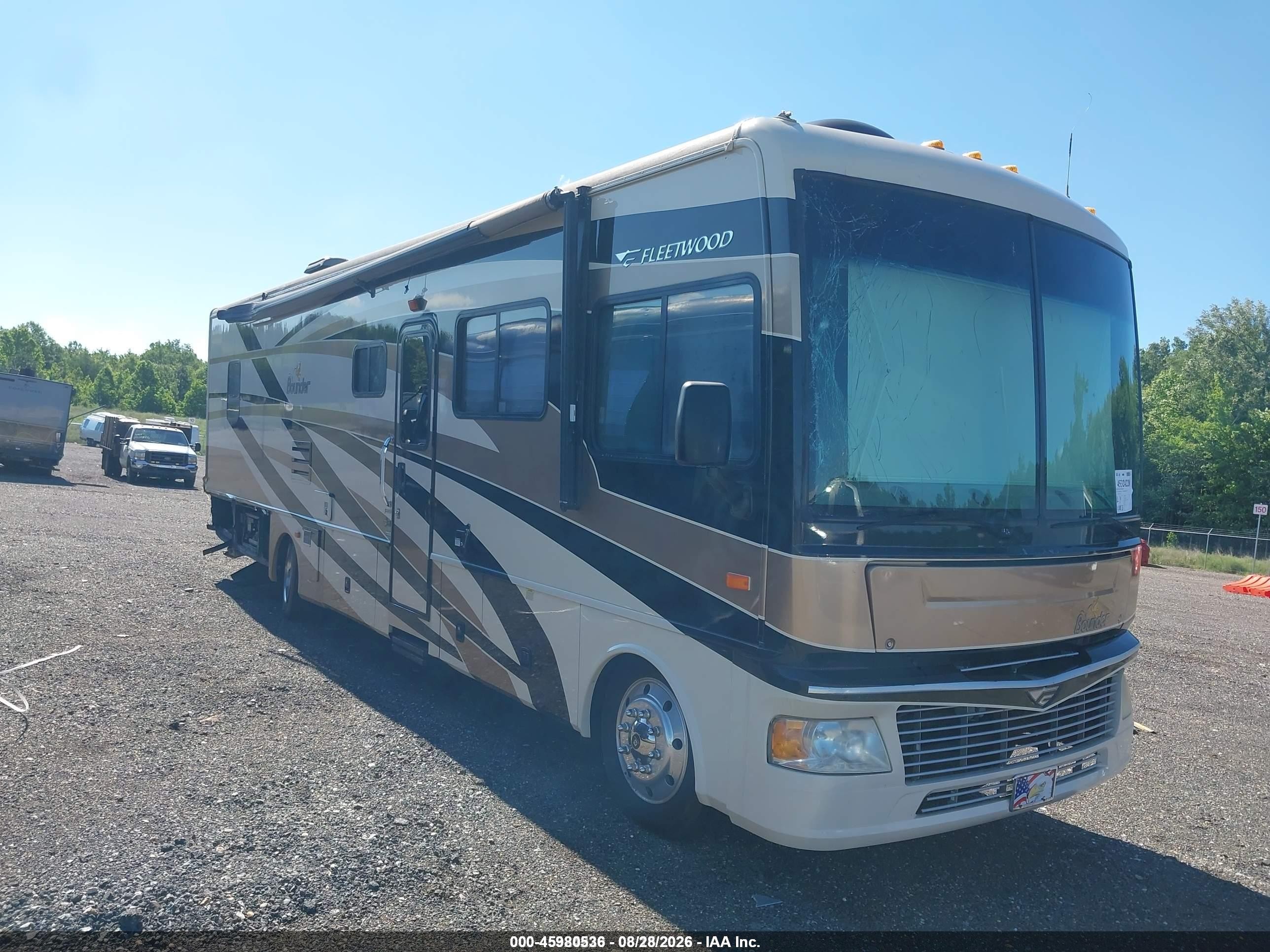 2008 Workhorse Custom Chassis Motorhome Chassis VIN 5B4MP67G783428392 IAAI salvage auction — Normal Wear, Salvage (Maryland), sold $100 on 2026-09-09 (photo 1)