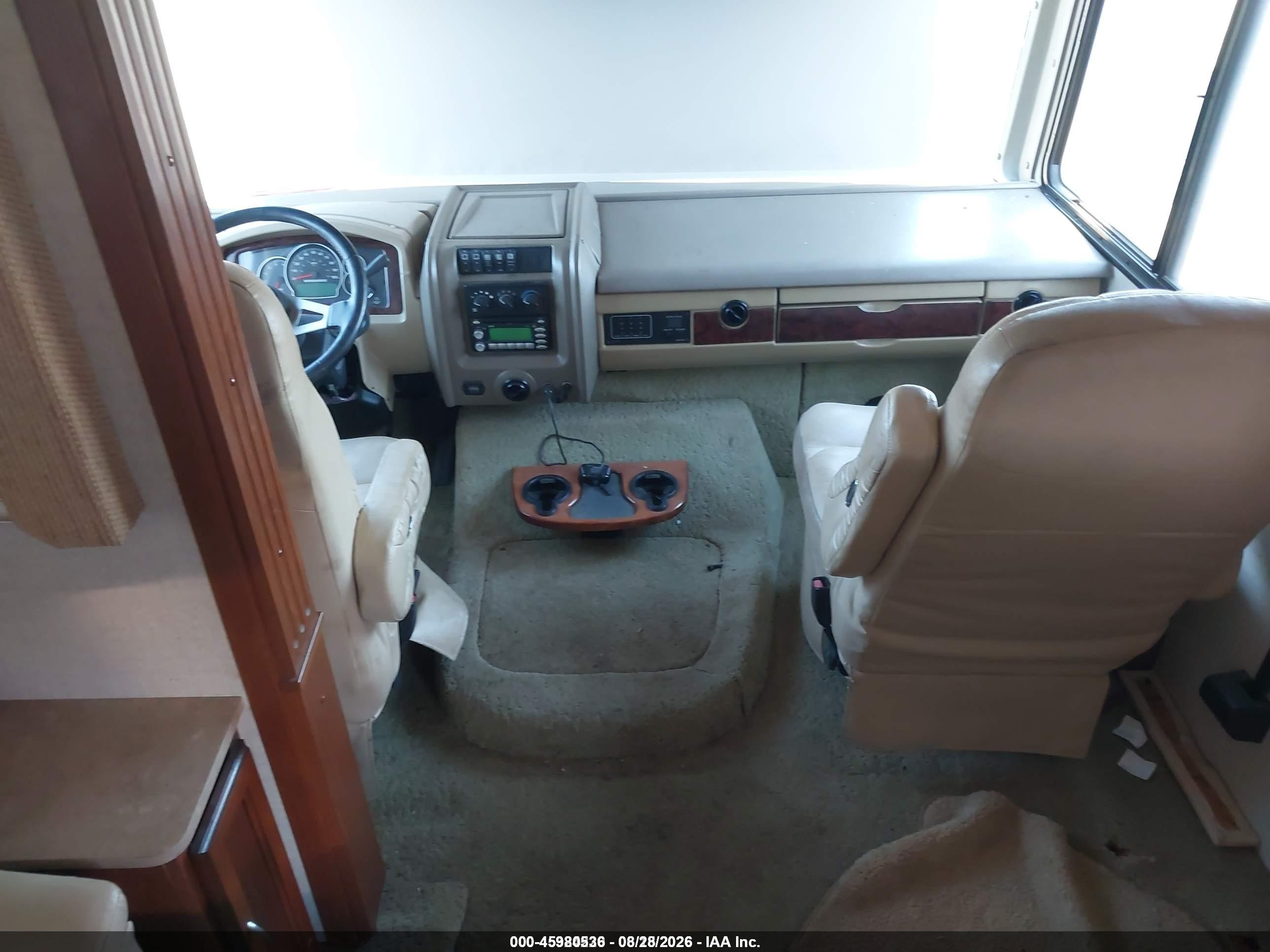 2008 Workhorse Custom Chassis Motorhome Chassis VIN 5B4MP67G783428392 IAAI salvage auction — Normal Wear, Salvage (Maryland), sold $100 on 2026-09-09 (photo 5)