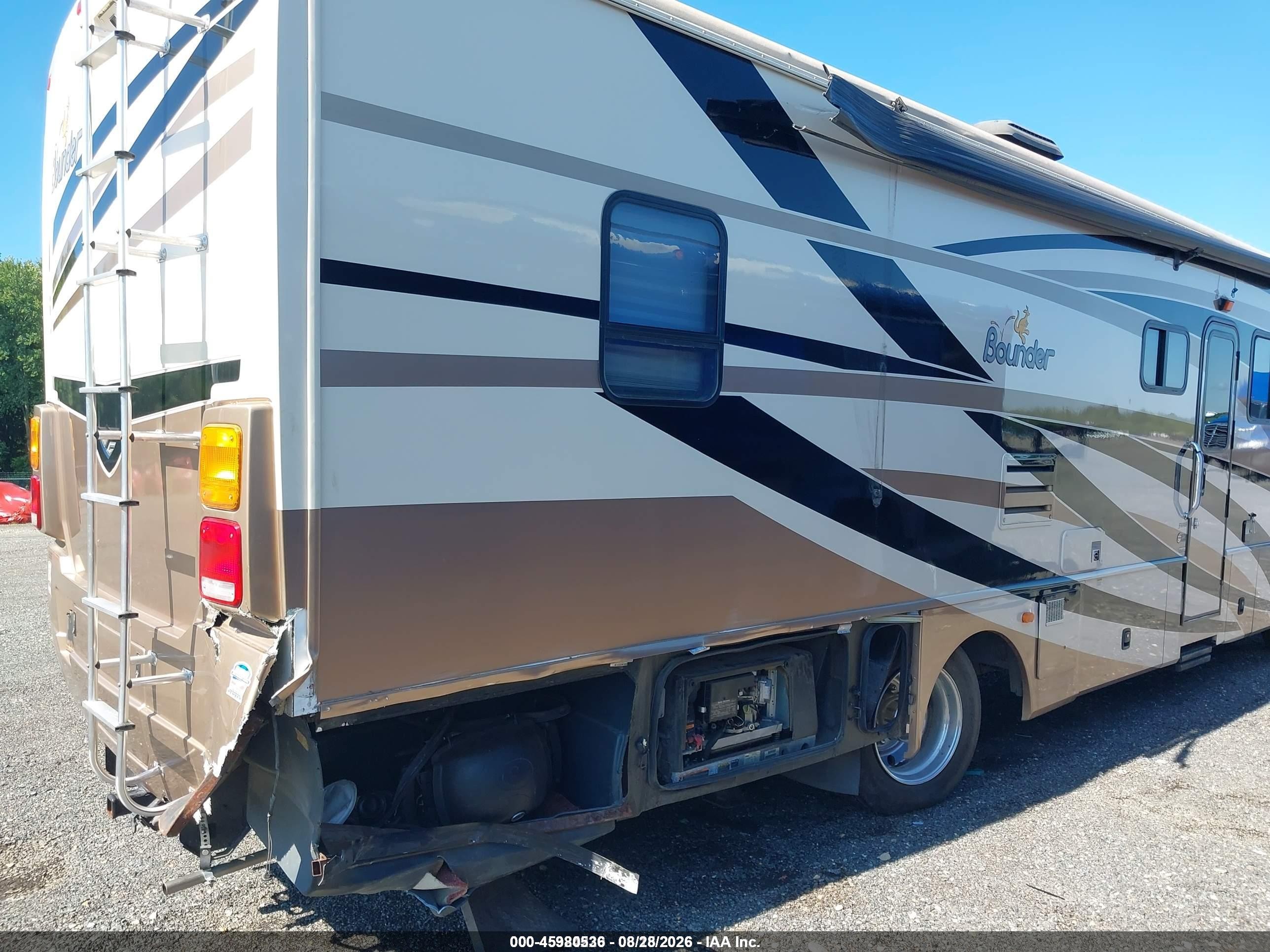 2008 Workhorse Custom Chassis Motorhome Chassis VIN 5B4MP67G783428392 IAAI salvage auction — Normal Wear, Salvage (Maryland), sold $100 on 2026-09-09 (photo 6)