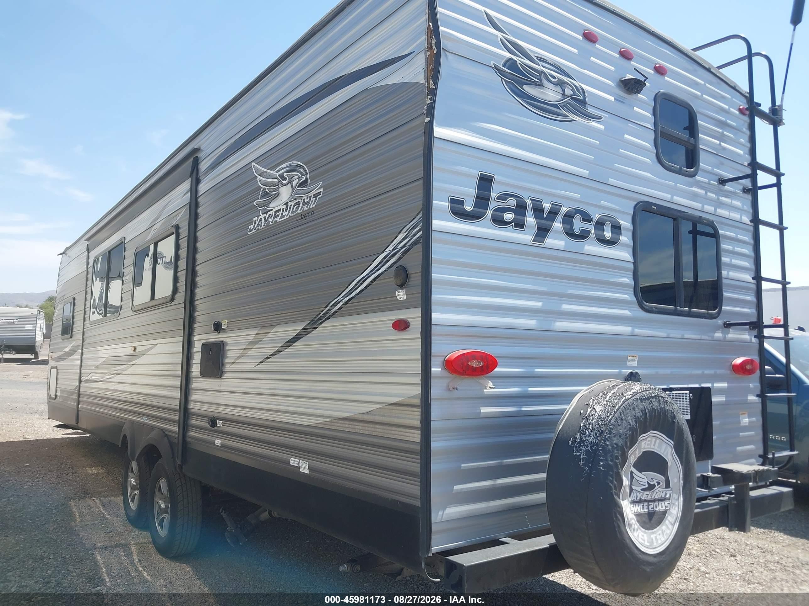 2020 Jayco Jay Flight VIN 1UJBJ0BR7L1TD0617 IAAI salvage auction — Rear End, Salvage (Arizona), sold $6,800 on 2026-10-03 (photo 3)