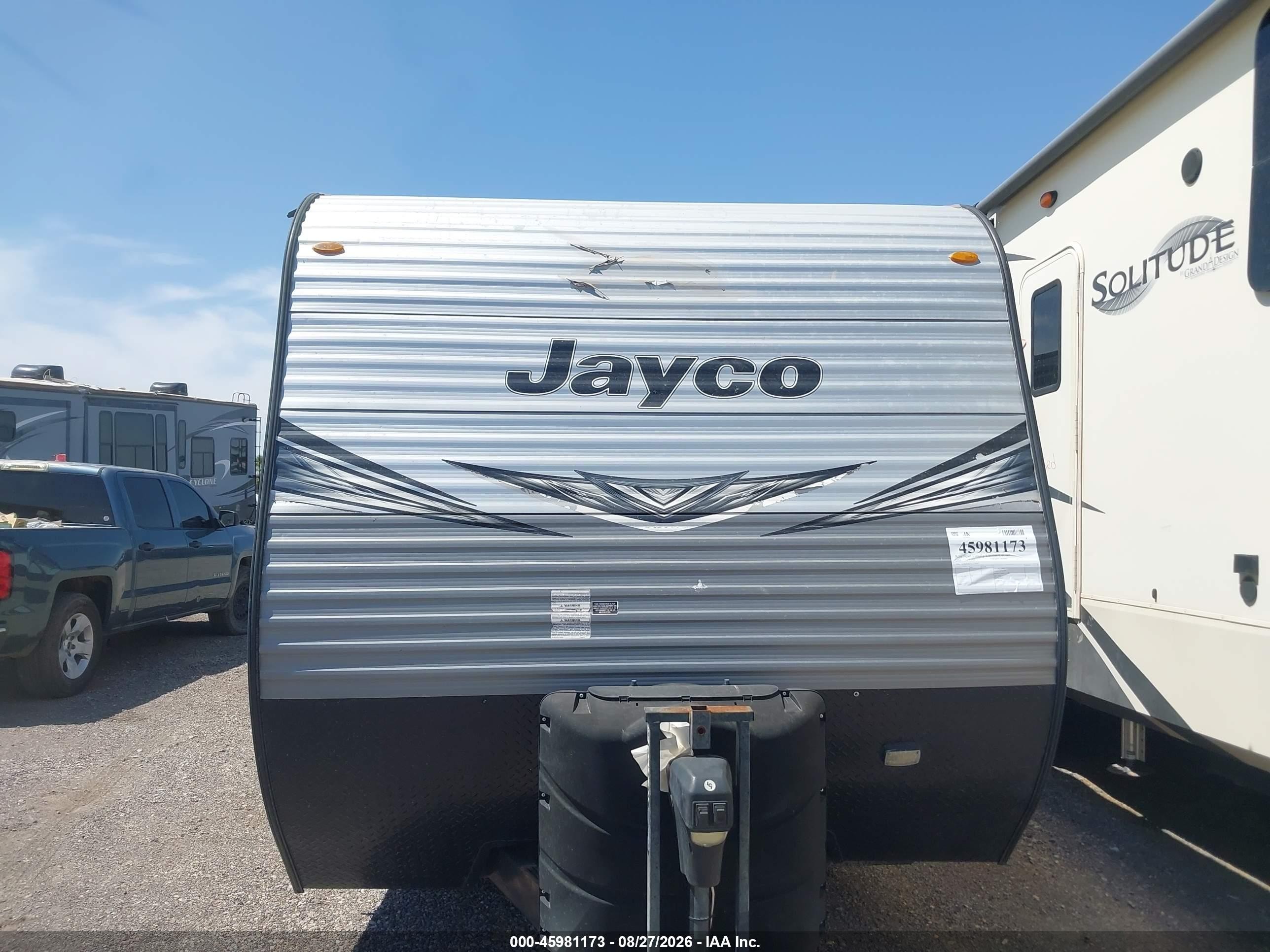 2020 Jayco Jay Flight VIN 1UJBJ0BR7L1TD0617 IAAI salvage auction — Rear End, Salvage (Arizona), sold $6,800 on 2026-10-03 (photo 6)