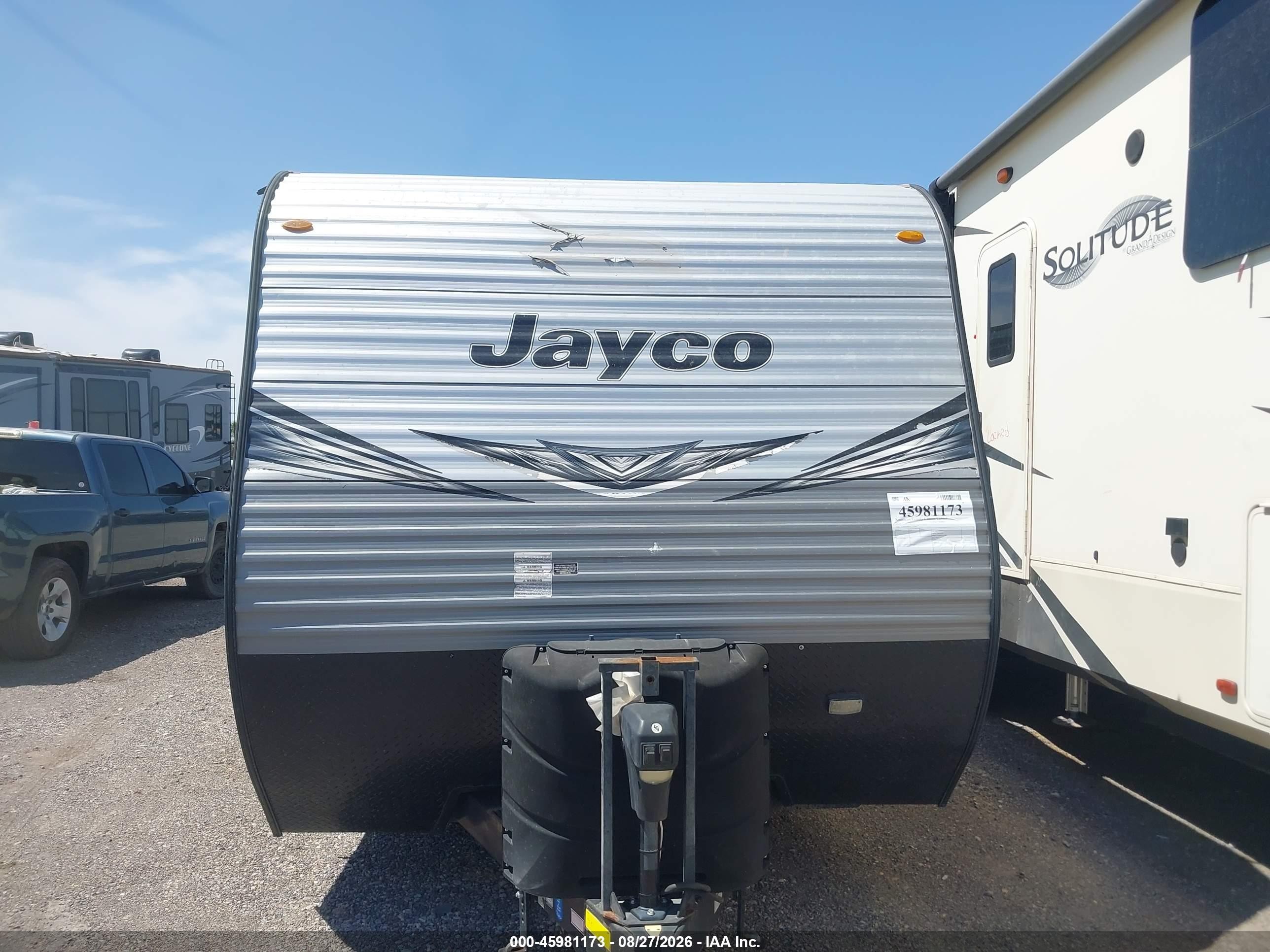 2020 Jayco Jay Flight VIN 1UJBJ0BR7L1TD0617 IAAI salvage auction — Rear End, Salvage (Arizona), sold $6,800 on 2026-10-03 (photo 7)