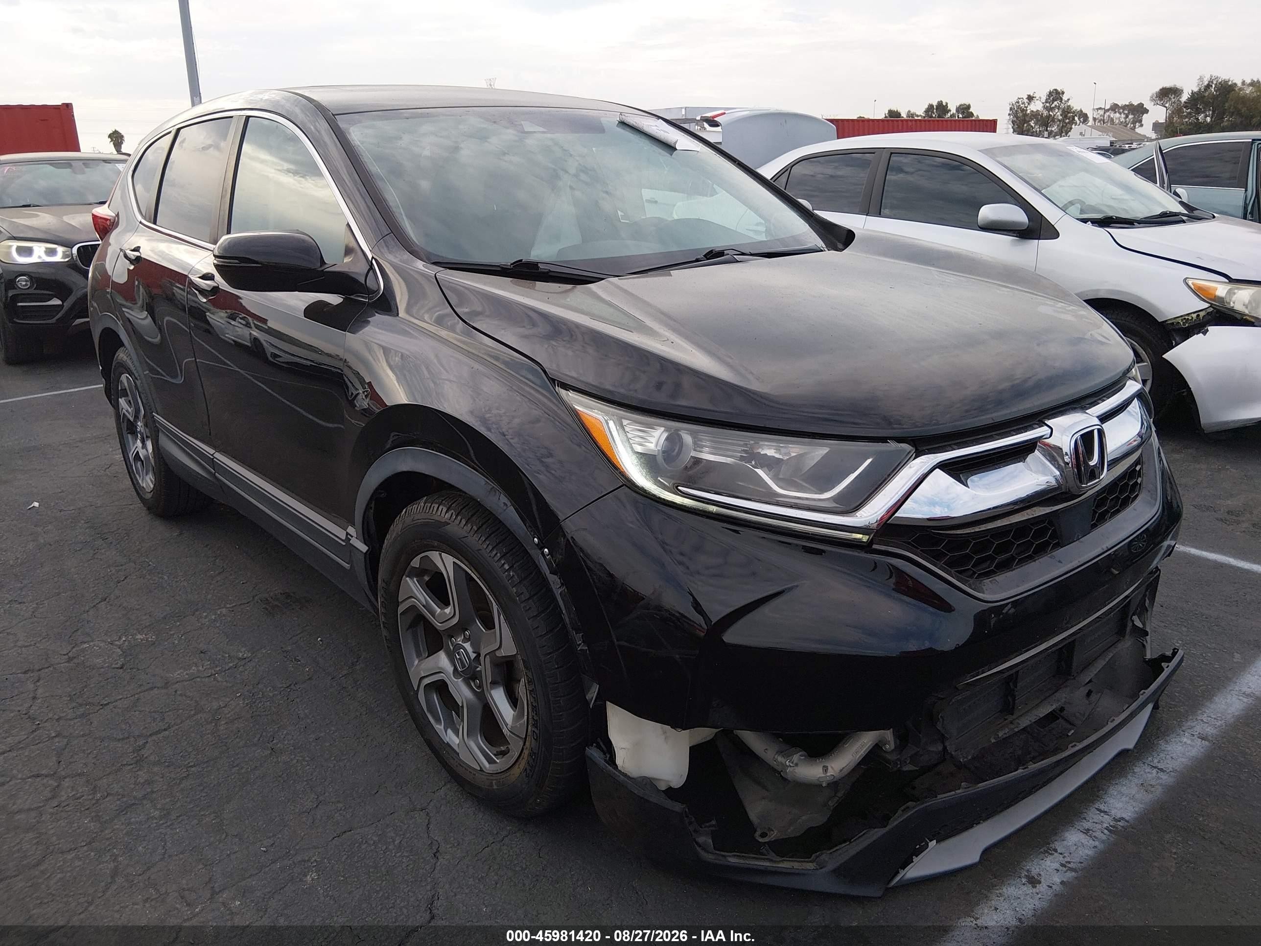 2019 Honda CR-V VIN 7FARW1H54KE039159 — IAAI salvage auction photo