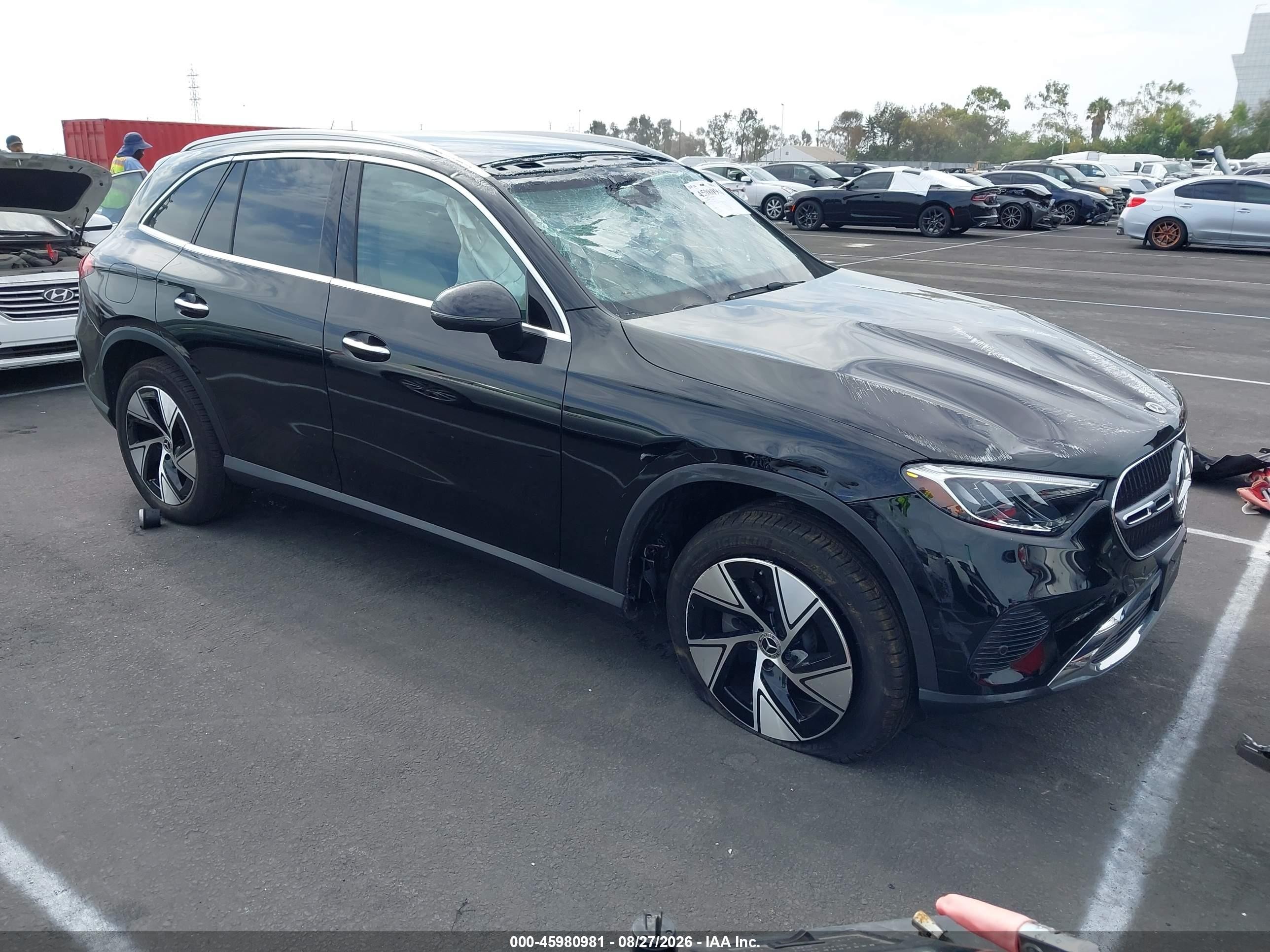 2024 Mercedes-Benz GLC-Class VIN W1NKM4HBXRF156043 — IAAI salvage auction photo