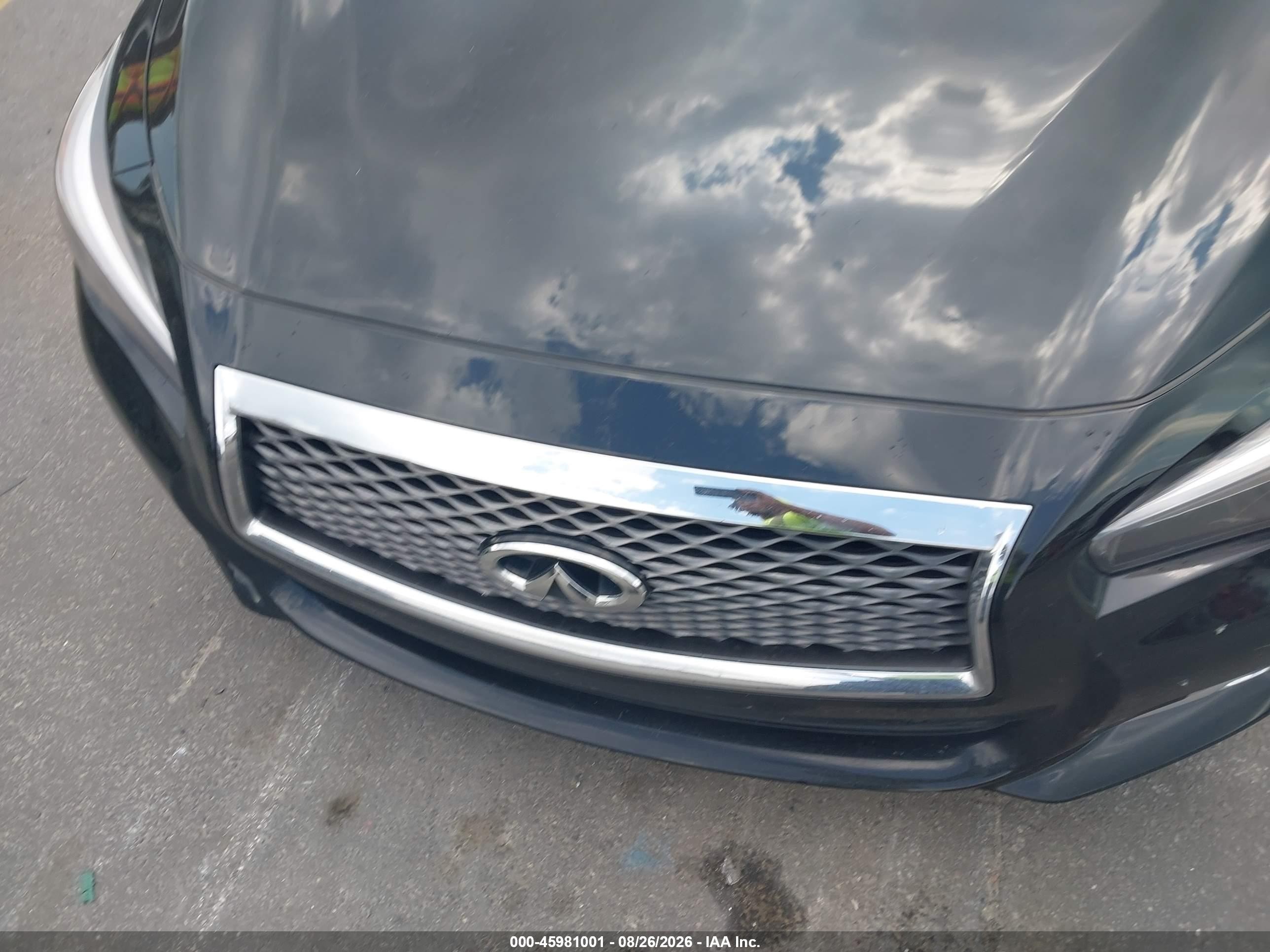 2017 Infiniti Q50 VIN JN1EV7AP8HM732816 IAAI salvage auction — Normal Wear, Clear (Georgia), sold $1,300 on 2026-09-09 (photo 6)